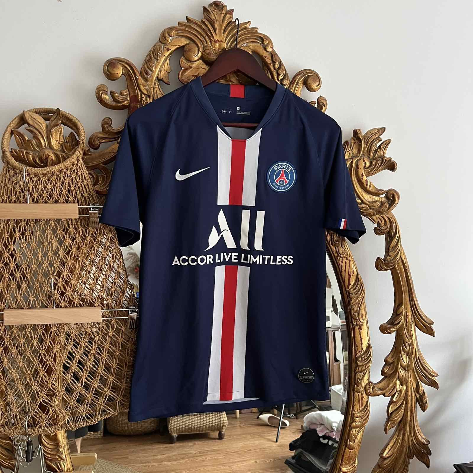 Nike PSG Paris Saint Germain Soccer Jersey T Shirt Sz M
