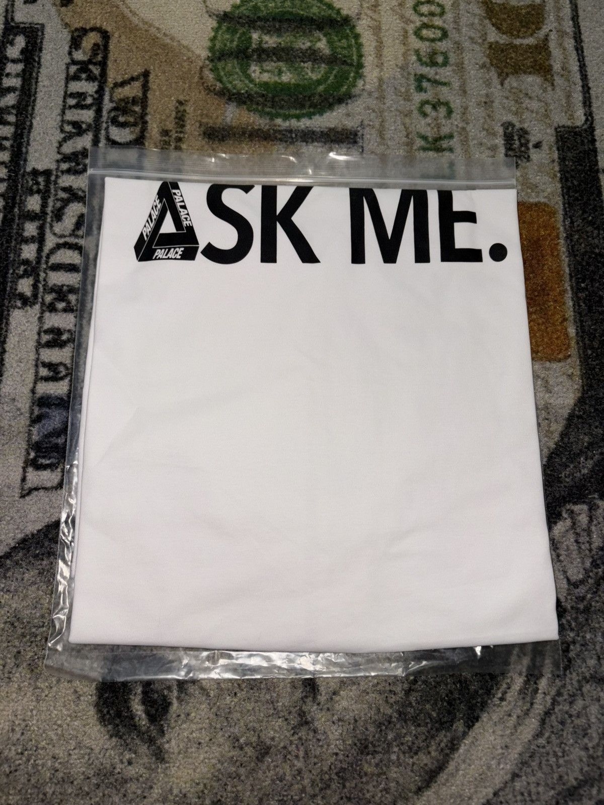 Palace Palace Don’t Ask T-Shirt White Size US XXL / EU 58 / 5 - 1 Thumbnail