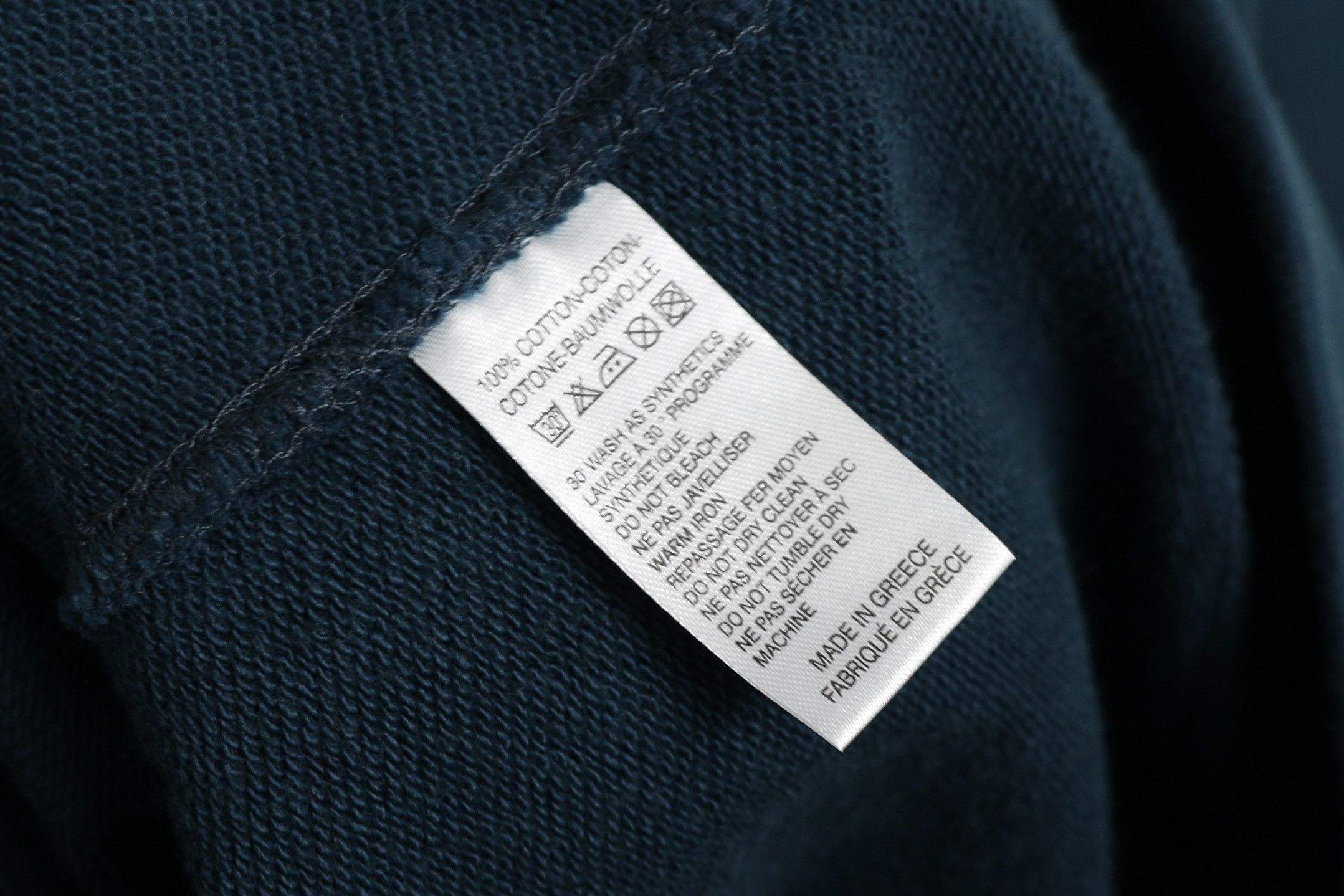 Paul Smith × Vintage Paul Smith Zebra Logo Navy Crew Sweatshirt Size US M / EU 48-50 / 2 - 7 Thumbnail