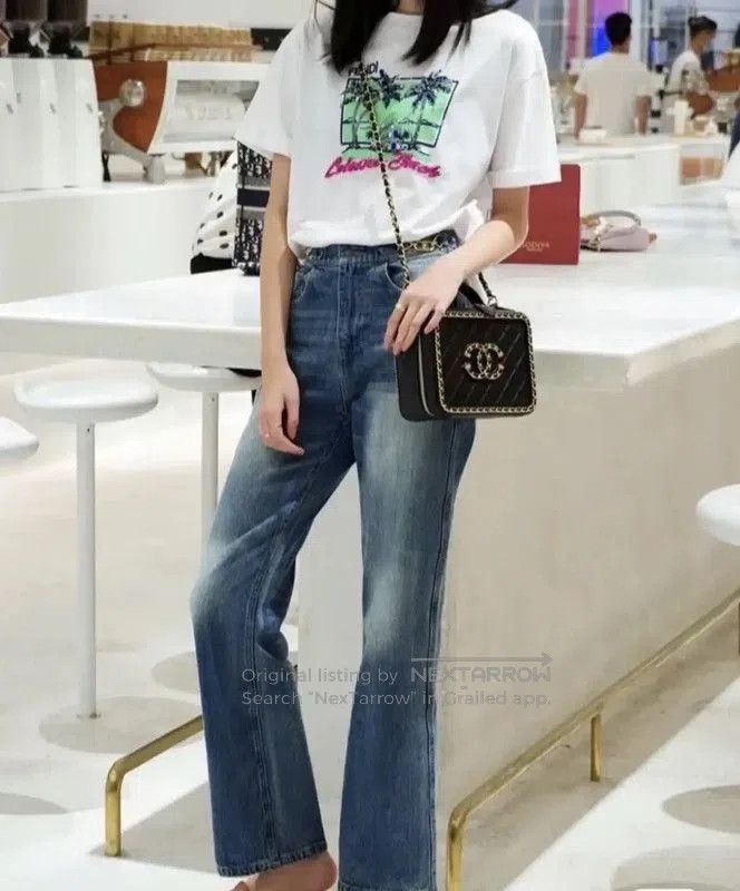 Fendi Fendi Summer Beach Graphic Cotton T-Shirt . Size S / US 4 / IT 40 - 5 Thumbnail