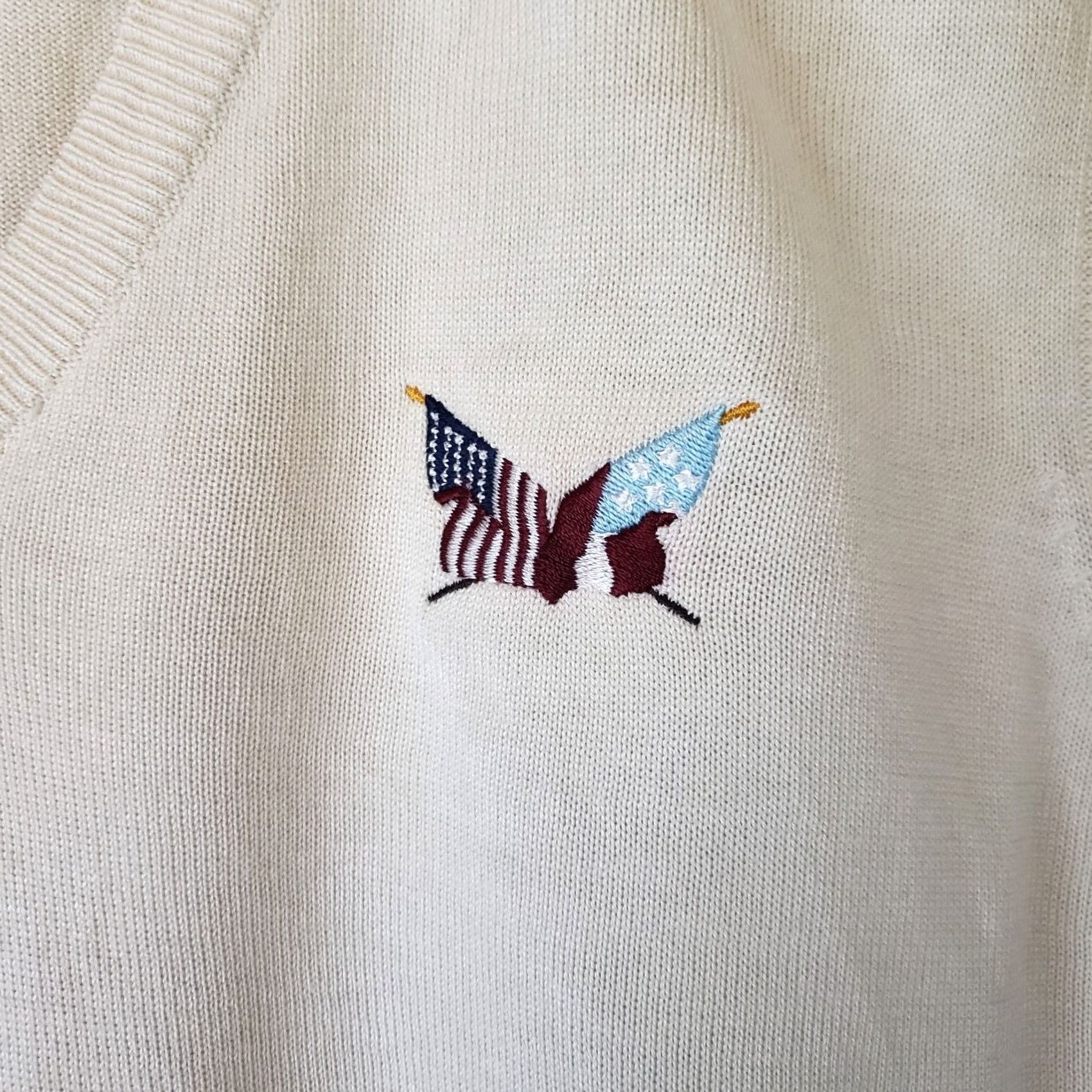 Vintage Bobby Chan V-Neck Pullover Vest Shirt? (No) Size US L / EU 52-54 / 3 - 4 Thumbnail