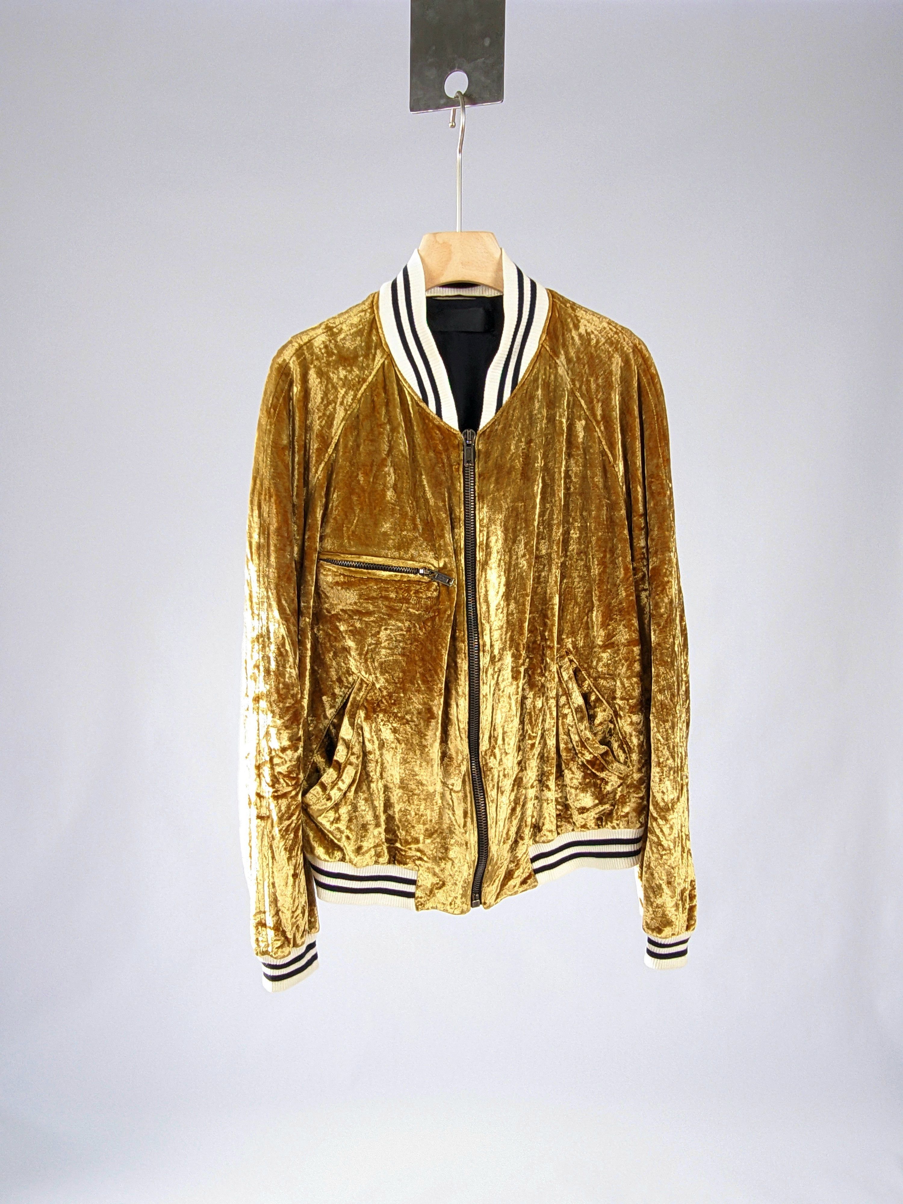 Haider Ackermann haider ackermann Velvet bomber Size US M / EU 48-50 / 2 - 4 Thumbnail