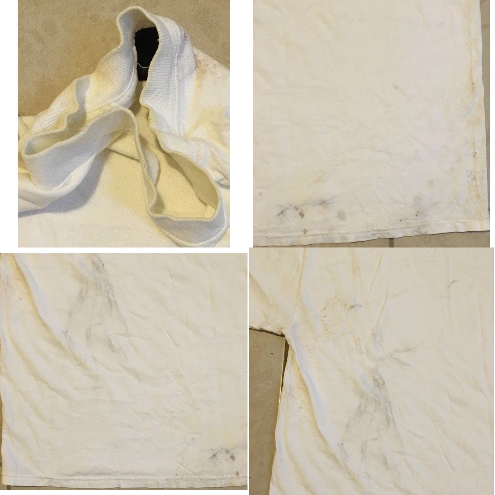 Oakley Vtg Oakley Thrashed Faded Distress Shirt XL White Men's T-Shirt 90s Y2K Cyber Skate Gorpop/Software Logo Details Size US XL / EU 56 / 4 - 9 Thumbnail