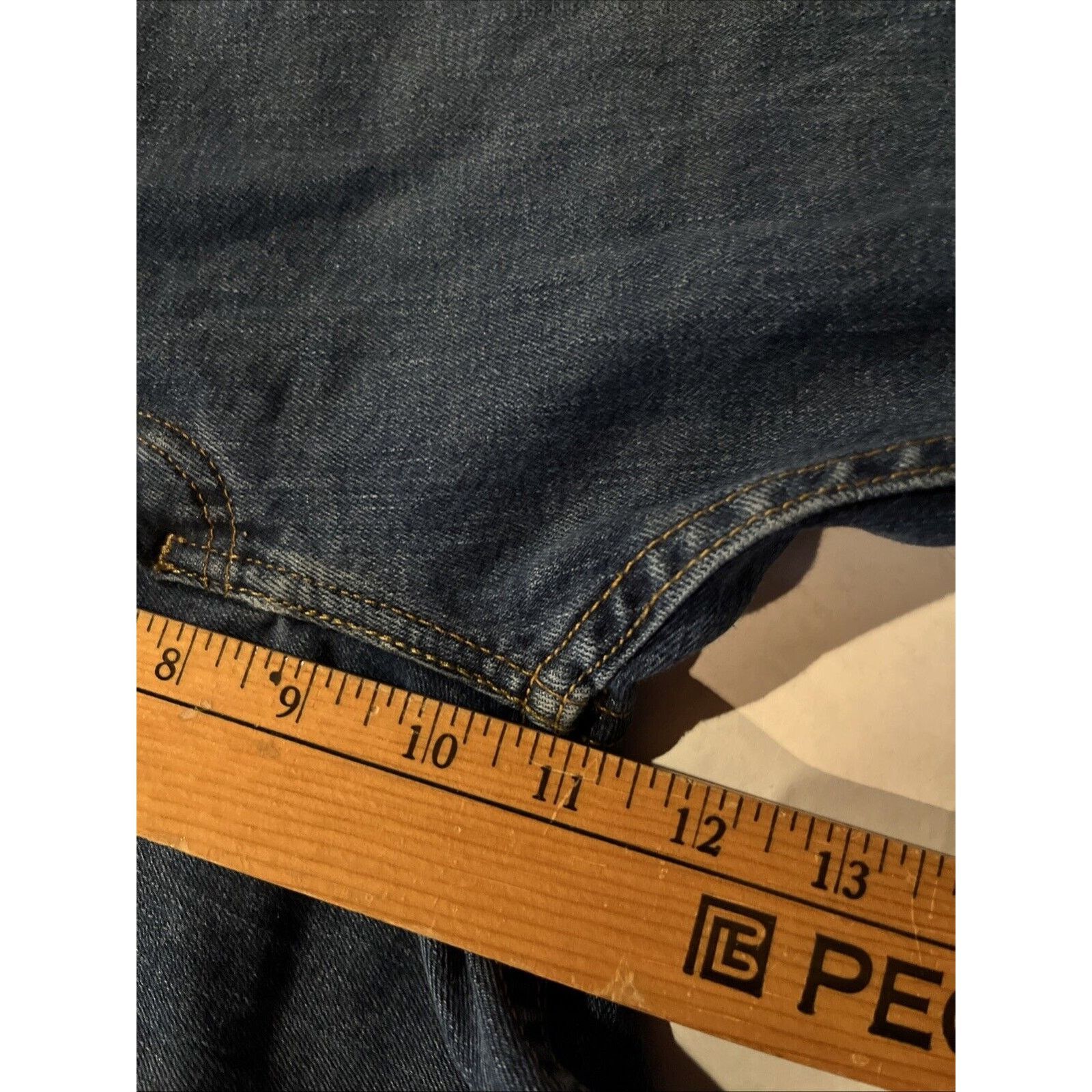 Levi's Levi’s 505 Jeans Men’s 32x32 Reg Straight Denim Cotton Blue Size US 31 - 12 Thumbnail