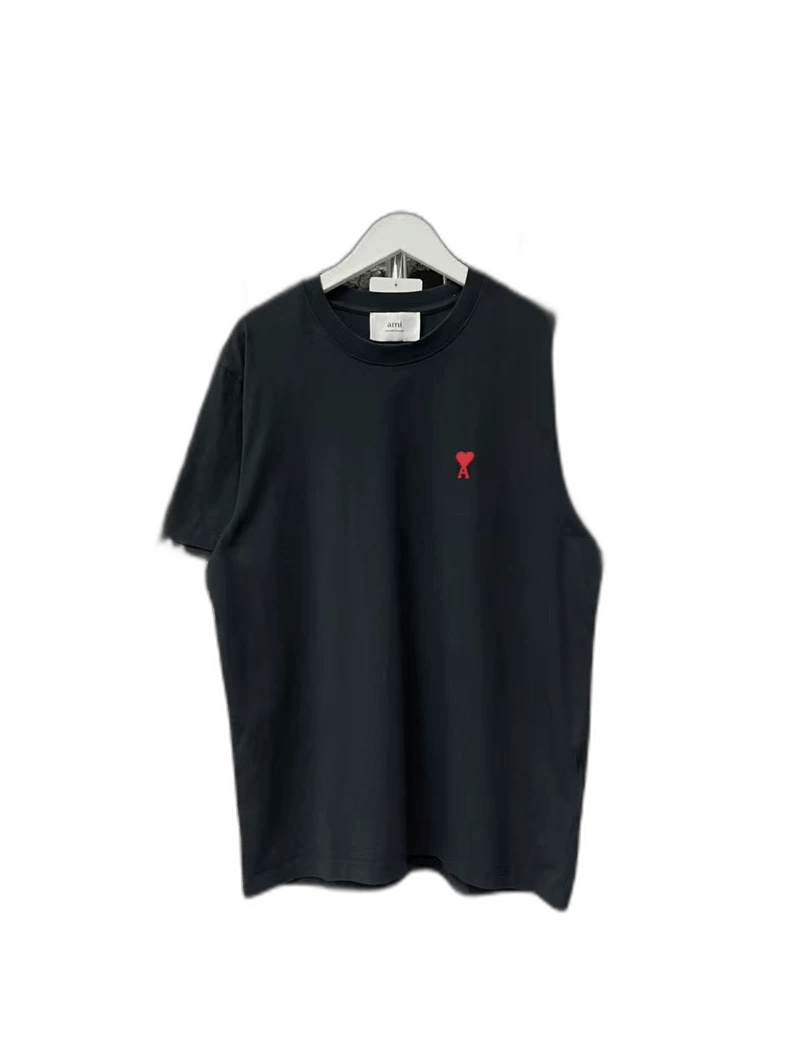 AMI Ami Short Sleeve T-Shirt in Black-yf Size US M / EU 48-50 / 2 - 1 Thumbnail