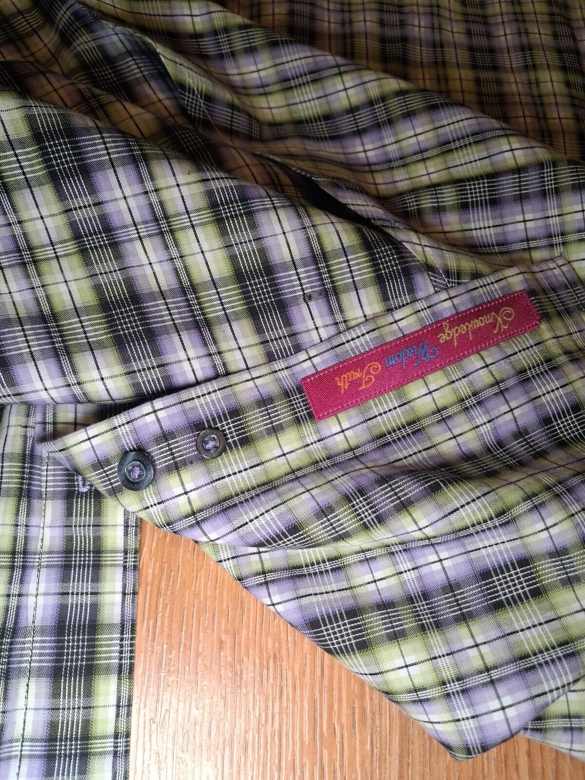 Robert Graham Robert Graham Shirt XL Multicolor Plaid Cotton Flip Cuff Size US XL / EU 56 / 4 - 5 Thumbnail