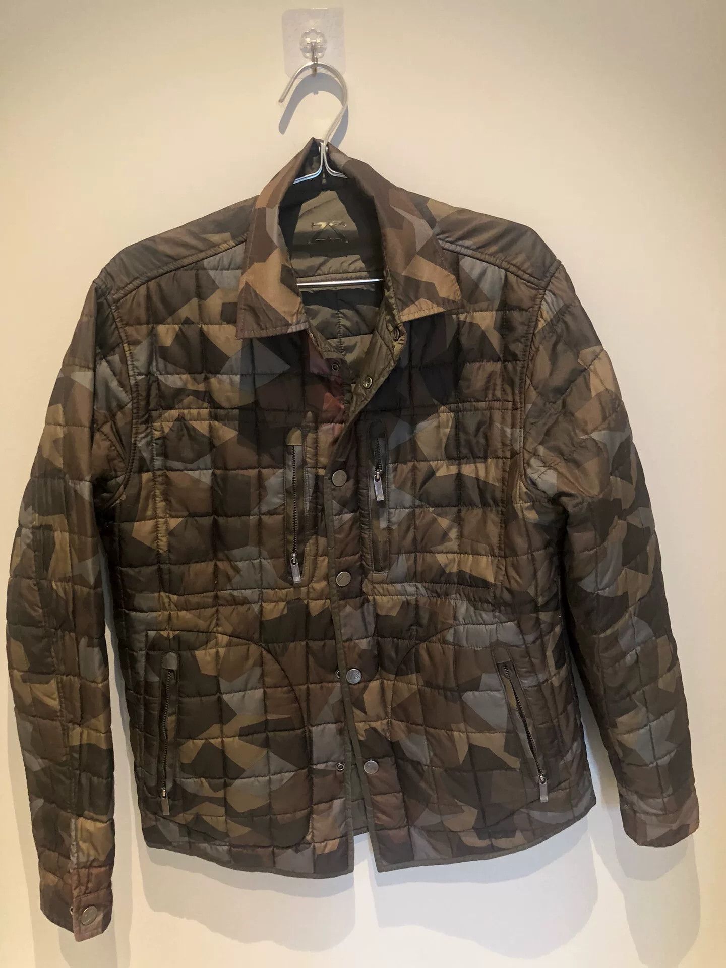 Japanese Brand Zegna Sport Reversible Men's Winter Jacket Size US L / EU 52-54 / 3 - 1 Thumbnail