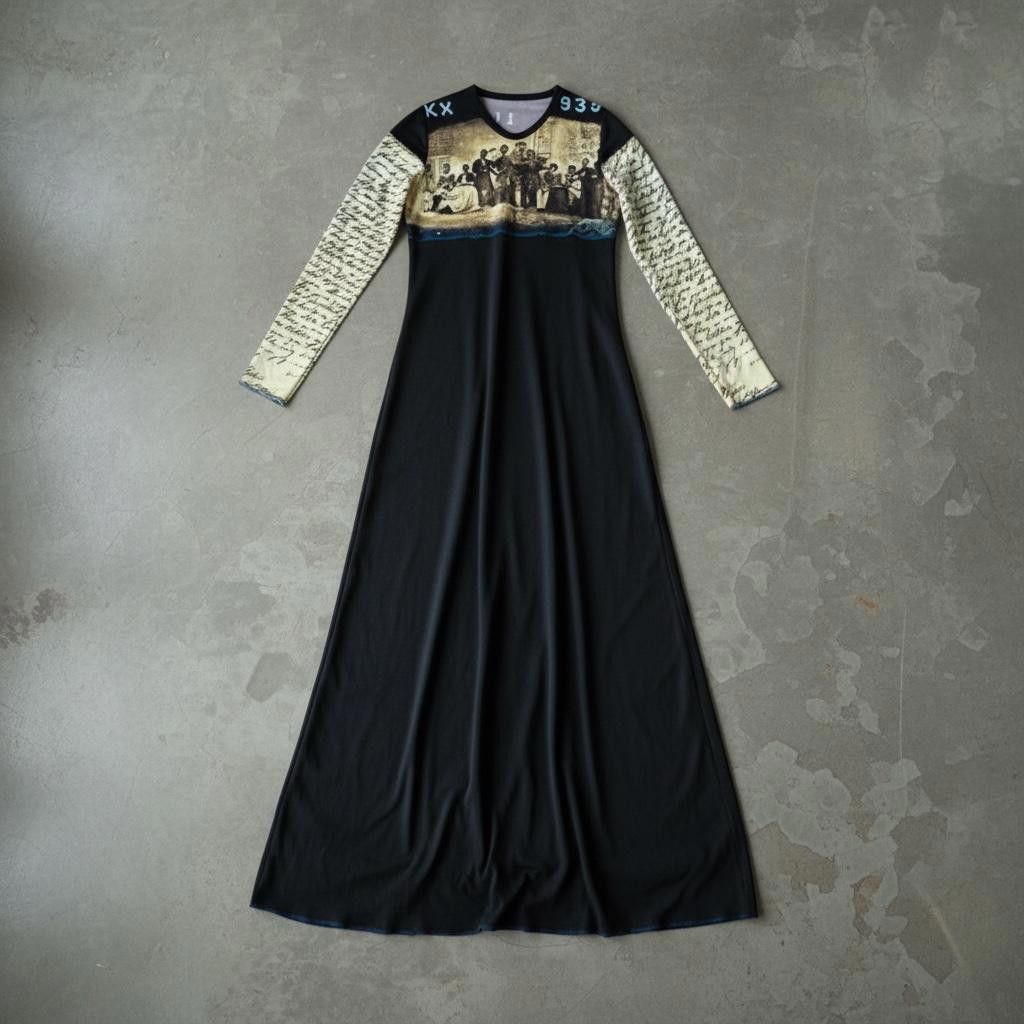 Other The Cop Copine Neutral Maxi Dress Size ONE SIZE - 5 Thumbnail