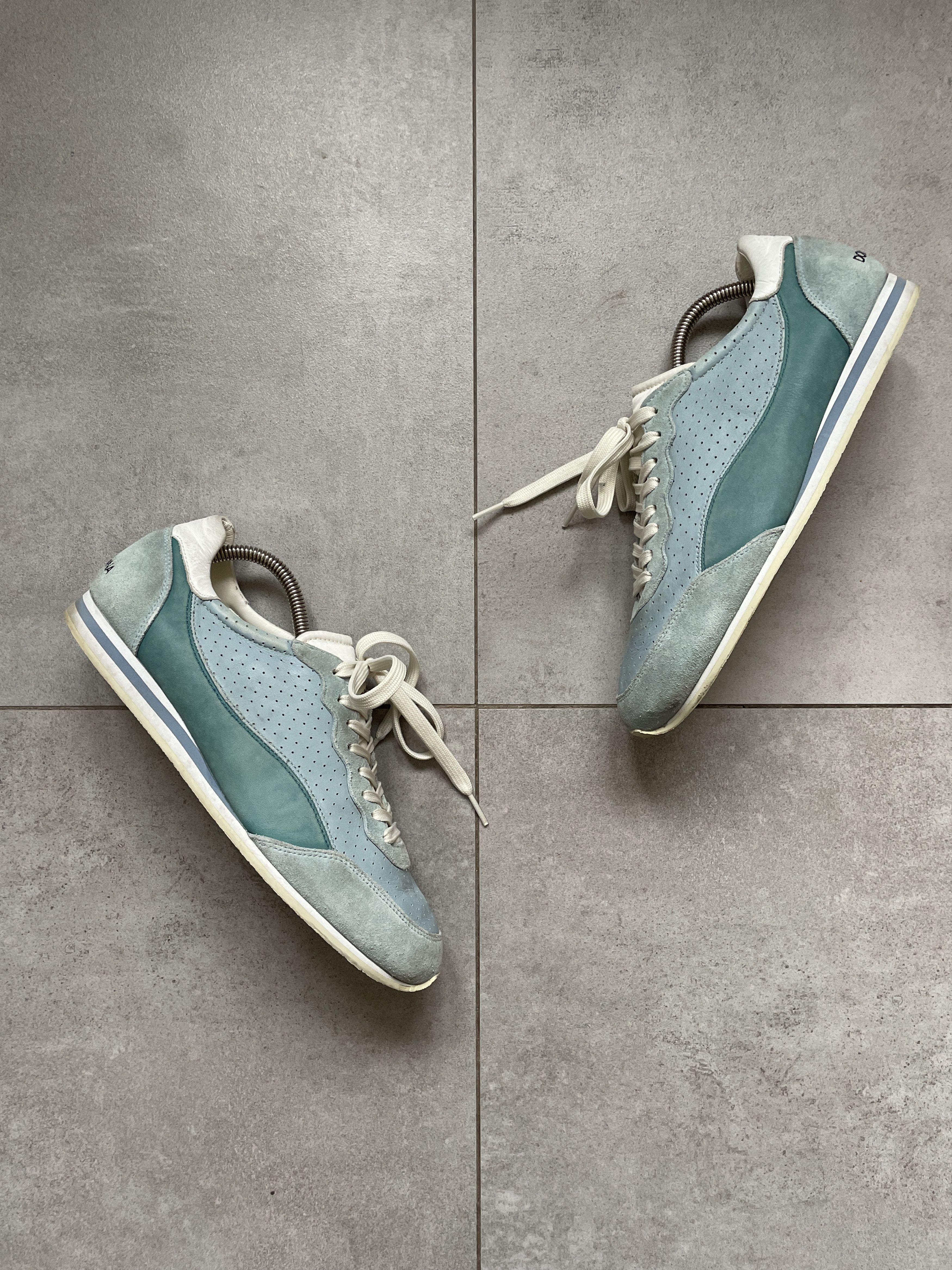 Dolce & Gabbana Y2K DOLCE GABBANA BABY BLUE TRAINERS SNEAKERS Size US 9 / EU 42 - 2 Thumbnail