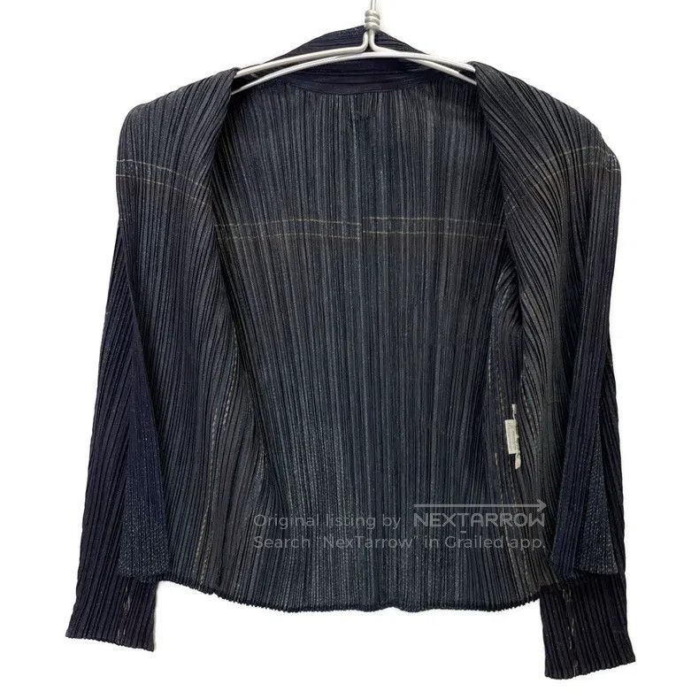 Issey Miyake Issey Miyake Denim Print Jacket Size L / US 10 / IT 46 - 3 Thumbnail