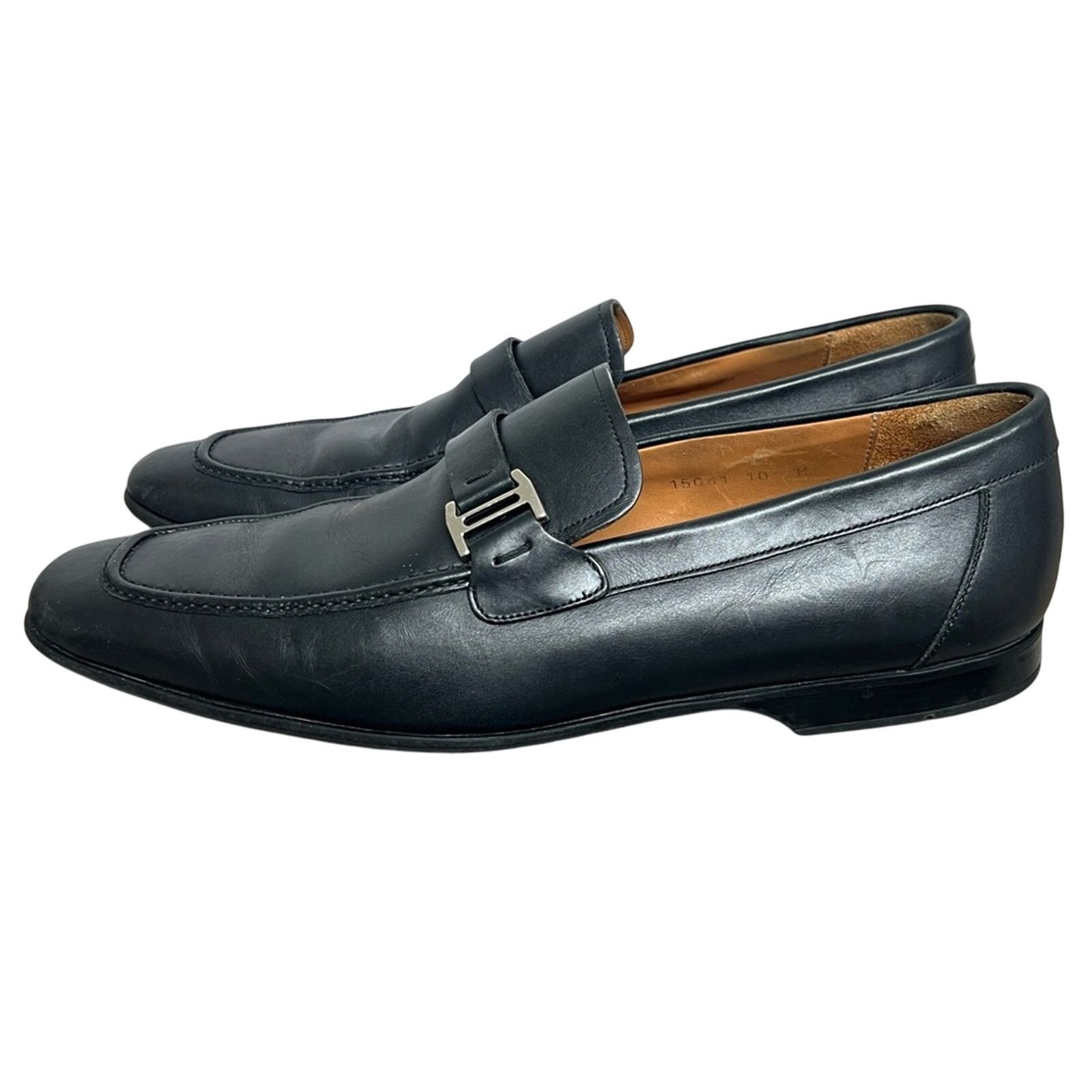 Magnanni Magnanni Shoes Mens 10 M 15061 Horsebit Loafer Leather Spain Size US 10 / EU 43 - 2 Thumbnail