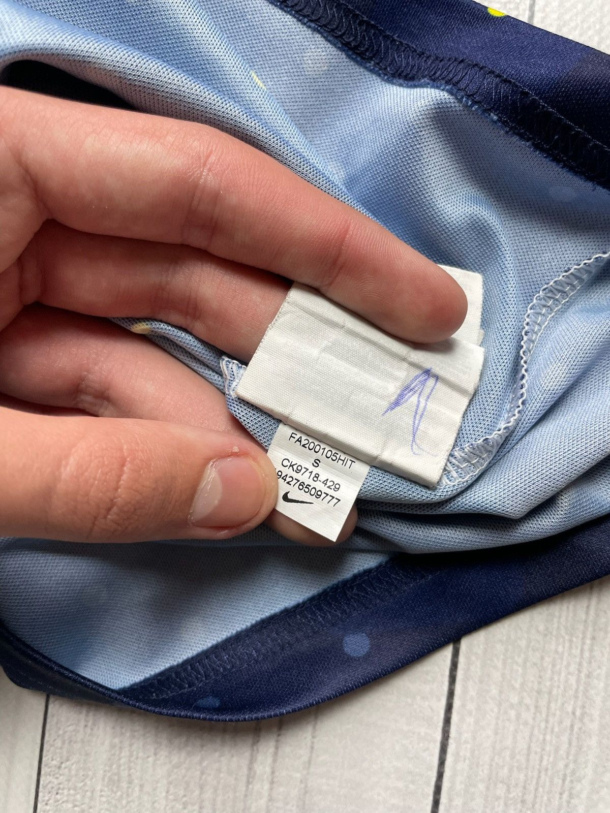 Nike × Vintage Vintage Nike Tottenham Spurs soccer jersey size S navy rare Size US S / EU 44-46 / 1 - 5 Thumbnail