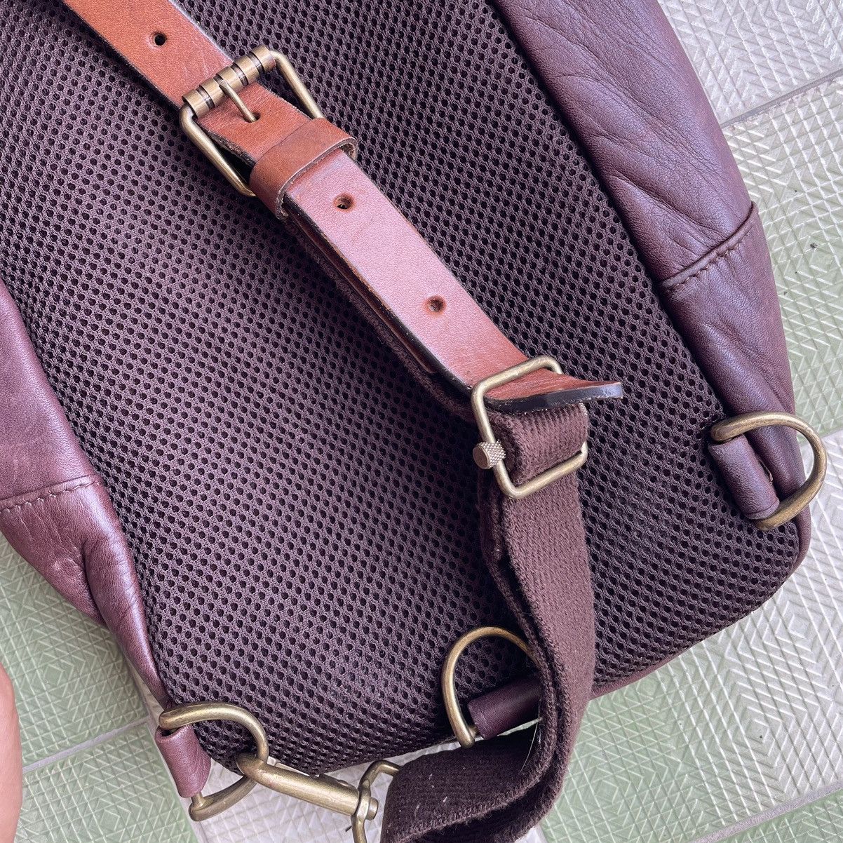 Japanese Brand × Leather × MasterPiece Masterpiece 🇯🇵 Full Leather Brown Crossbody Size ONE SIZE - 16 Thumbnail