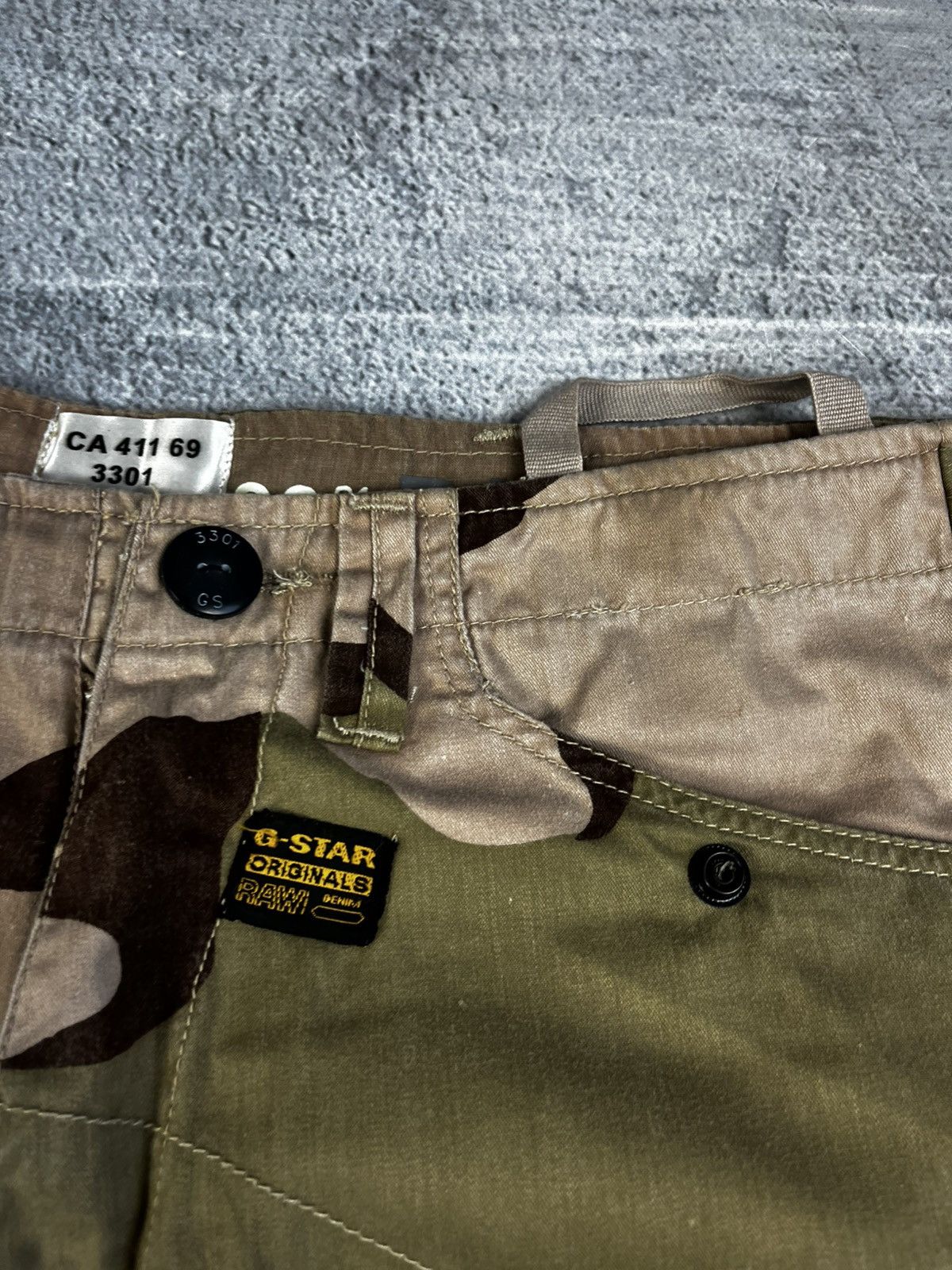 G-Star G star raw cargo camo pants japan streetwear Size US 34 / EU 50 - 8 Thumbnail
