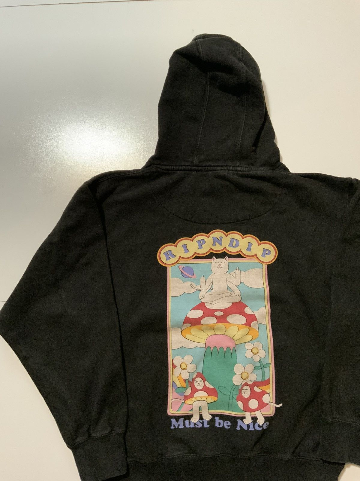 RIPNDIP RipNDip Lord Nermal Cat Mushrooms Flower Must Be Nice Hoodie Size US M / EU 48-50 / 2 - 4 Thumbnail