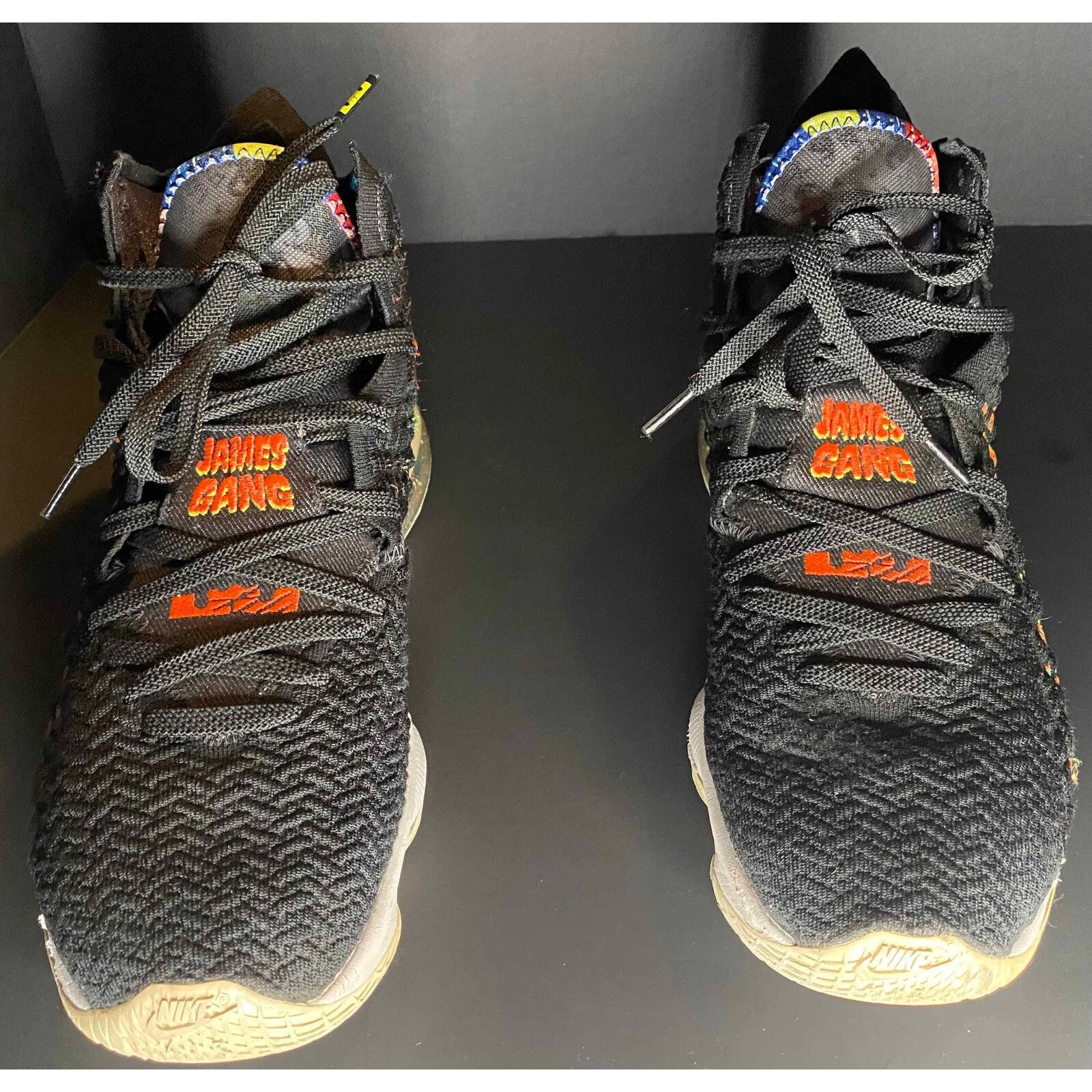 Nike Nike LeBron XVII 17 James Gang Mens 11.5 Shoes BQ3177-005 Size US 11.5 / EU 44-45 - 2 Thumbnail