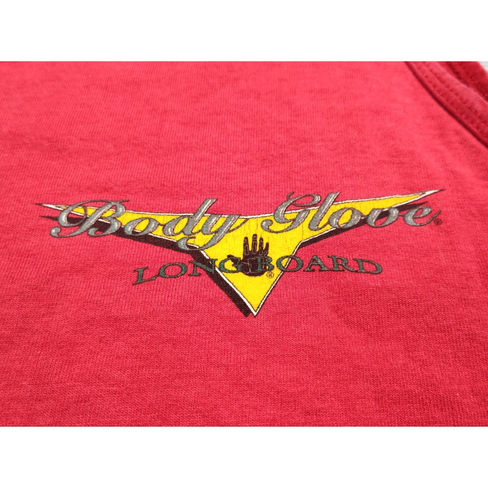 Body Glove VINTAGE Body Glove Surf Tank Top Men L/XL Red 1990s Beach Muscle Shirt Graphic Tee Mens Size US L / EU 52-54 / 3 - 3 Thumbnail