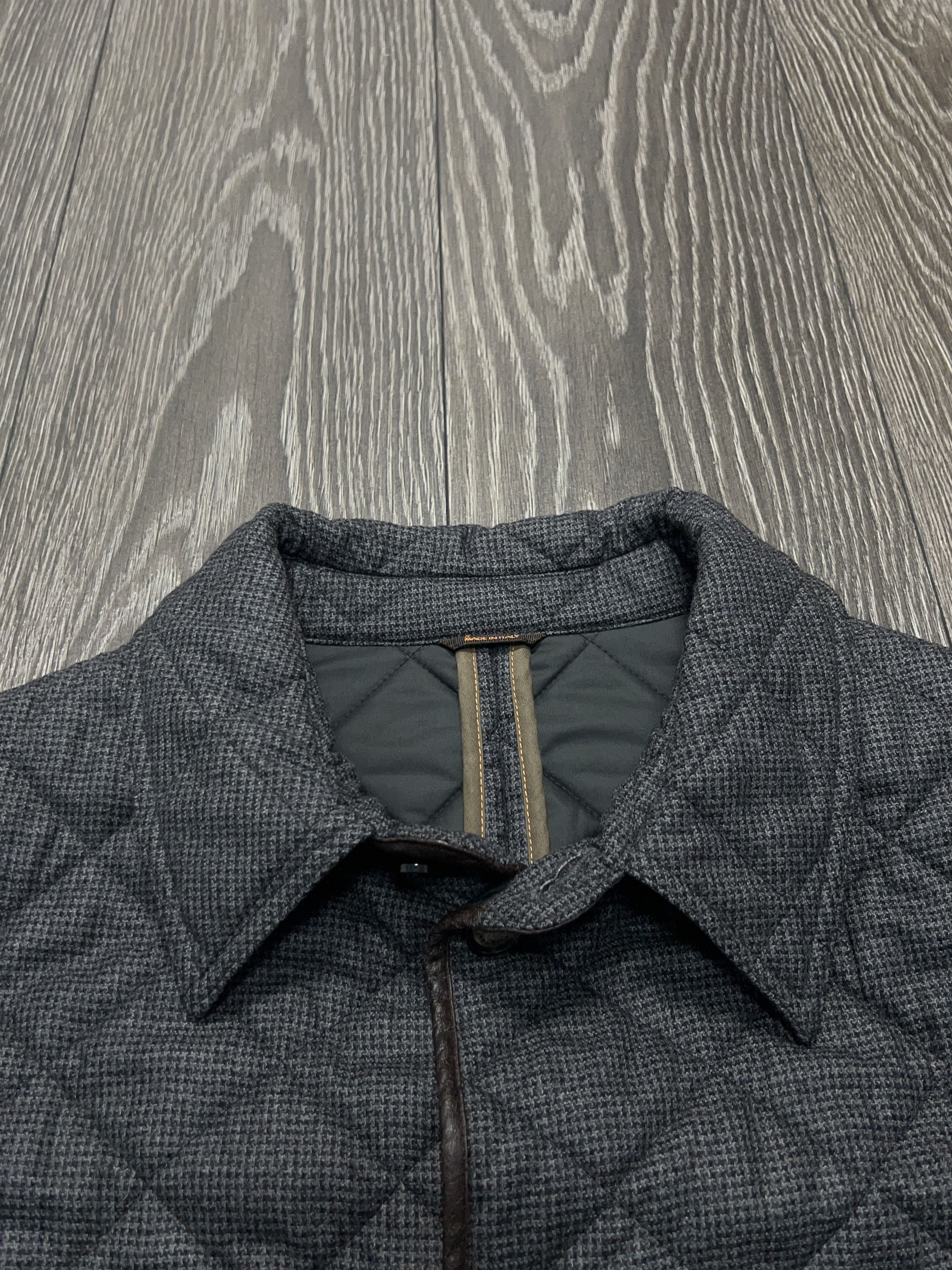 Other RIK Made in Italy Wool Quilted Jacket Classic Size 42 / 52 Size US L / EU 52-54 / 3 - 3 Thumbnail