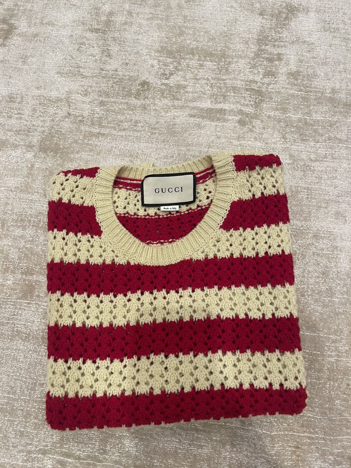 Gucci striped knitted west Size US M / EU 48-50 / 2 - 2 Thumbnail