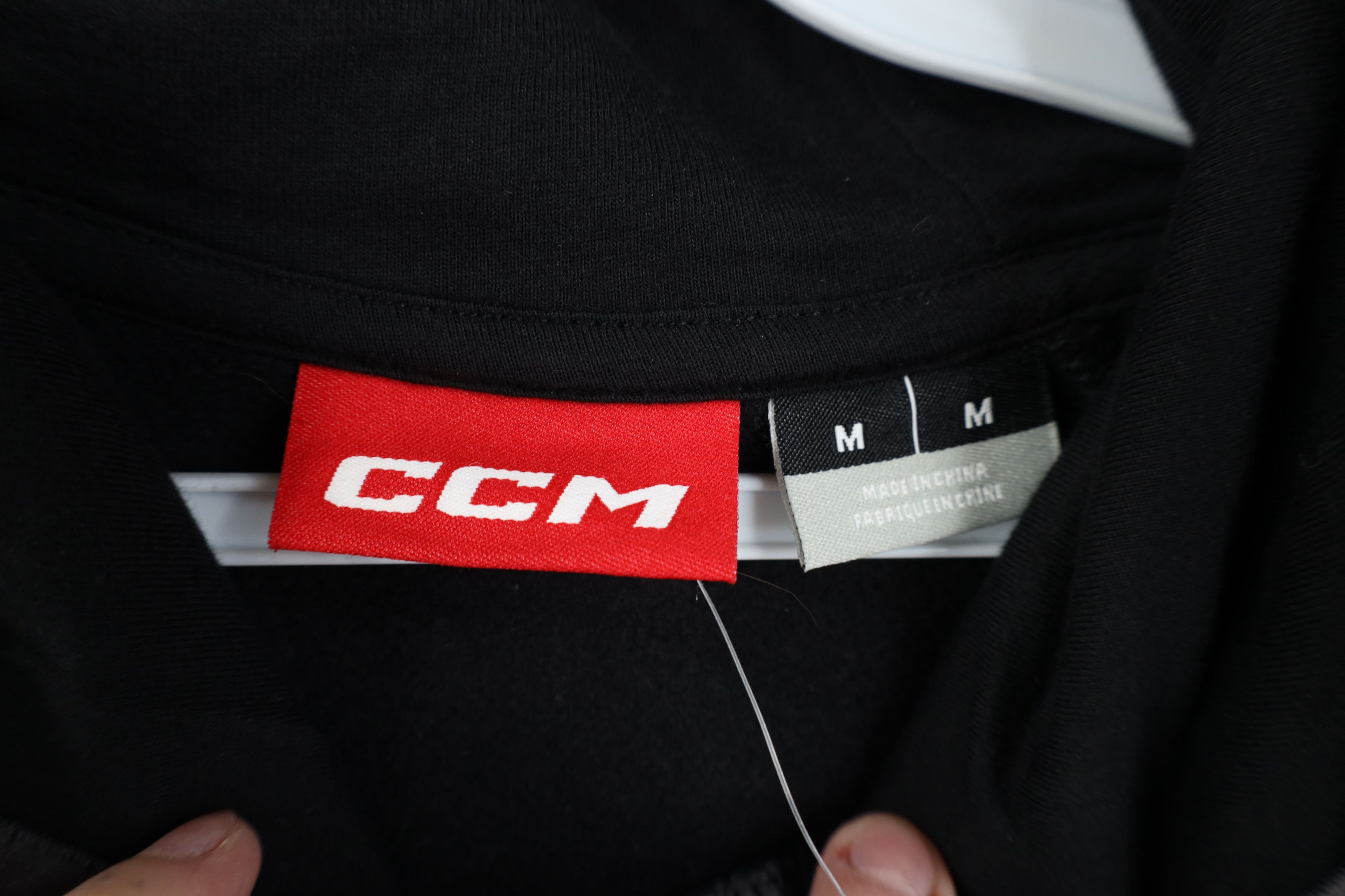 Vintage New CCM Hockey Toledo Cherokee Hoodie Sweatshirt Black Size US M / EU 48-50 / 2 - 8 Thumbnail