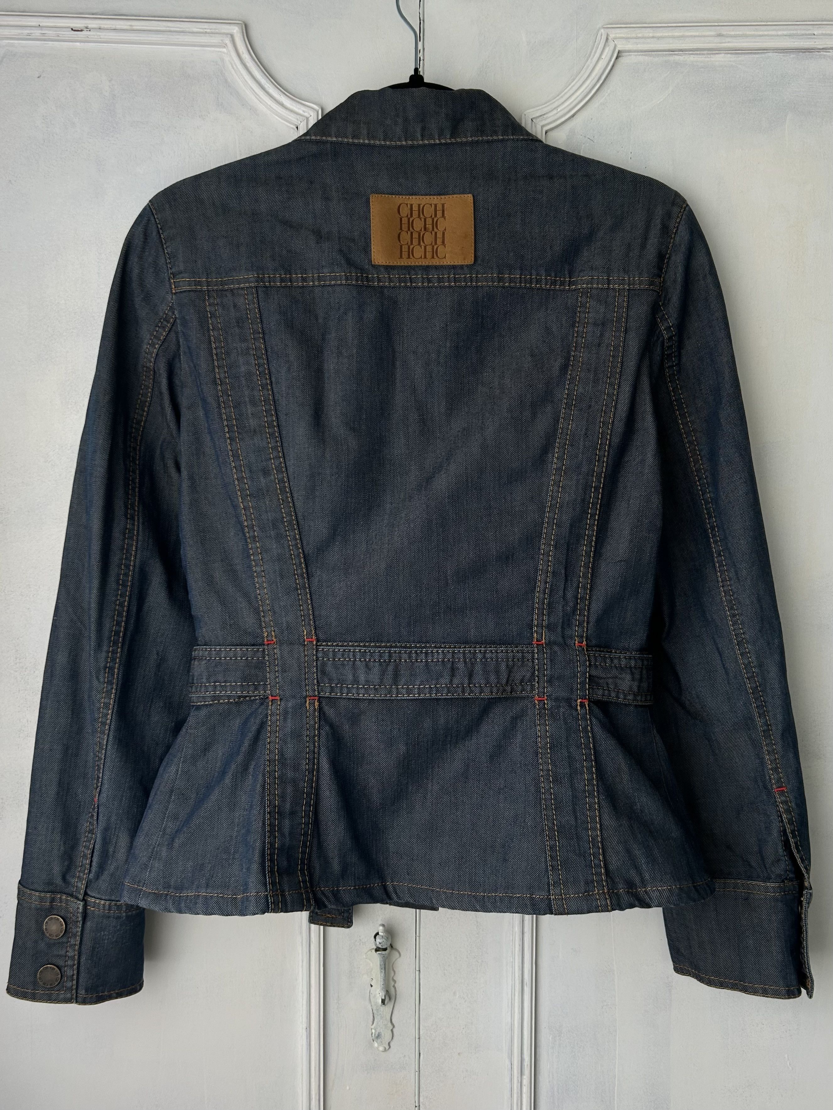 Carolina Herrera Carolina Herrera Denim Jacket Size M / US 6-8 / IT 42-44 - 3 Thumbnail