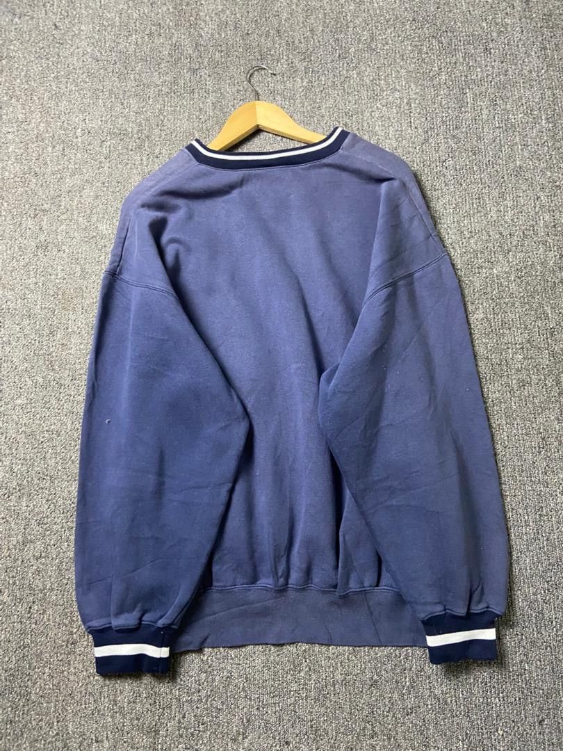 Reebok REEBOK V Neck Pullover Sweatshirt (199) Size US L / EU 52-54 / 3 - 2 Thumbnail