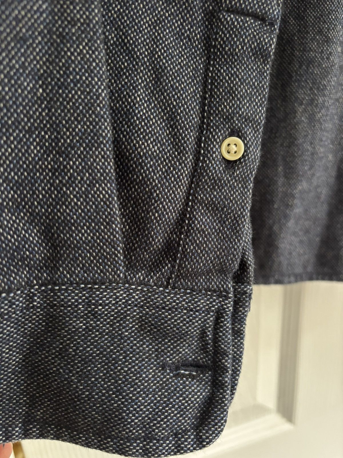 Corridor Corridor NYC Soft Flannel Shirt Navy M Size US M / EU 48-50 / 2 - 4 Thumbnail