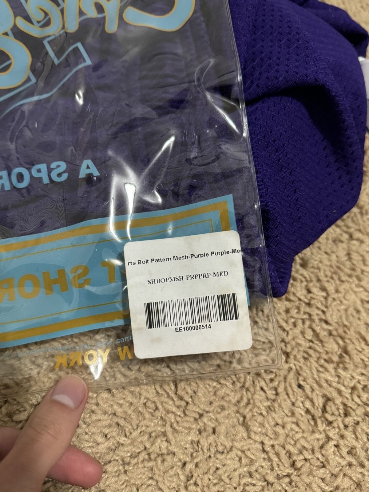 Eric Emanuel ERIC EMANUEL PURPLE BOLT Size US 29 - 5 Thumbnail