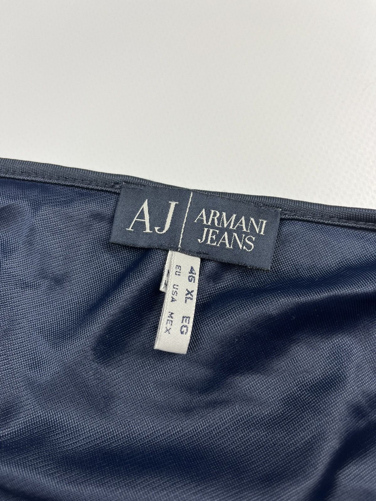 Armani Armani Jeans viskose midi dress made in Italy Size L / US 10 / IT 46 - 10 Thumbnail