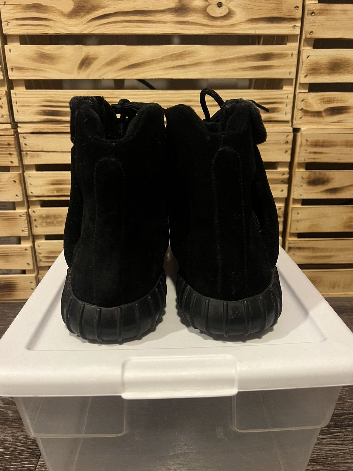 Adidas × Kanye West Adidas Yeezy Boost 750 “Triple Black” Size 10 – ART BB1839 Size US 10 / EU 43 - 5 Thumbnail