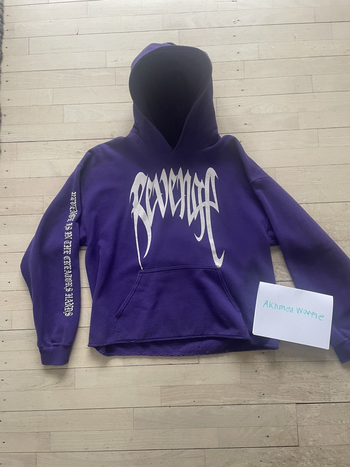 Revenge Revenge Purple Kill Hand Hoodie Size US L / EU 52-54 / 3 - 1 Thumbnail