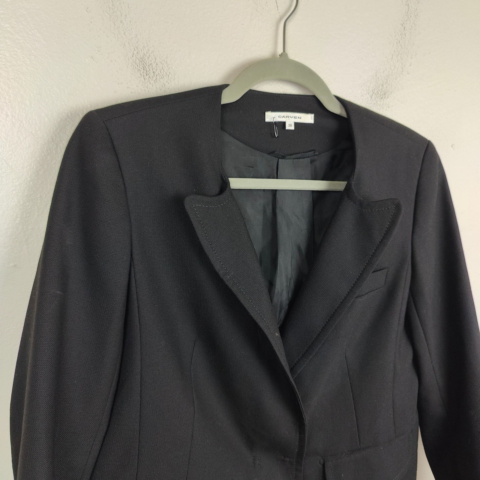 Carven Carven Blazer Womens 38 FR Large US Black Size L / US 10 / IT 46 - 2 Thumbnail