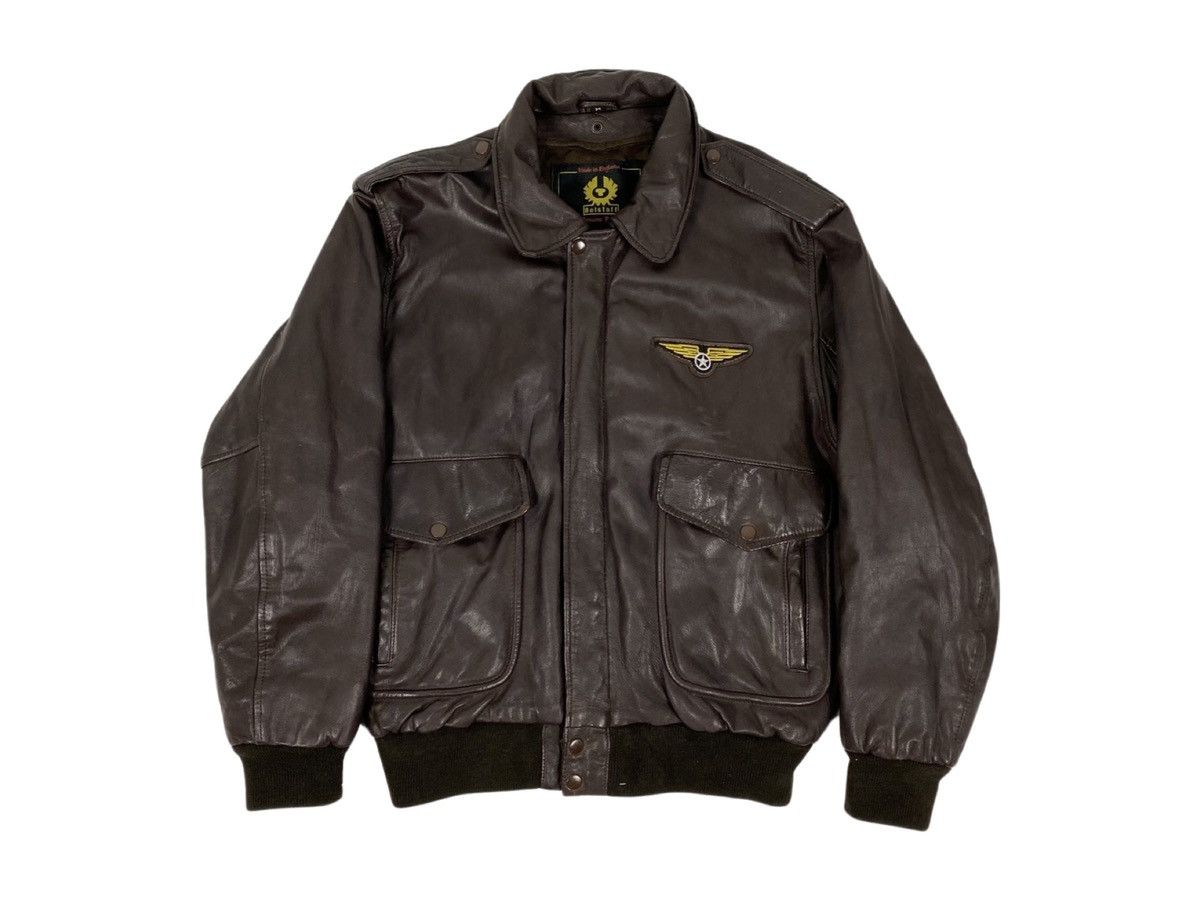 Belstaff Leather Bomber Jacket Belstaff Shearling Jacket