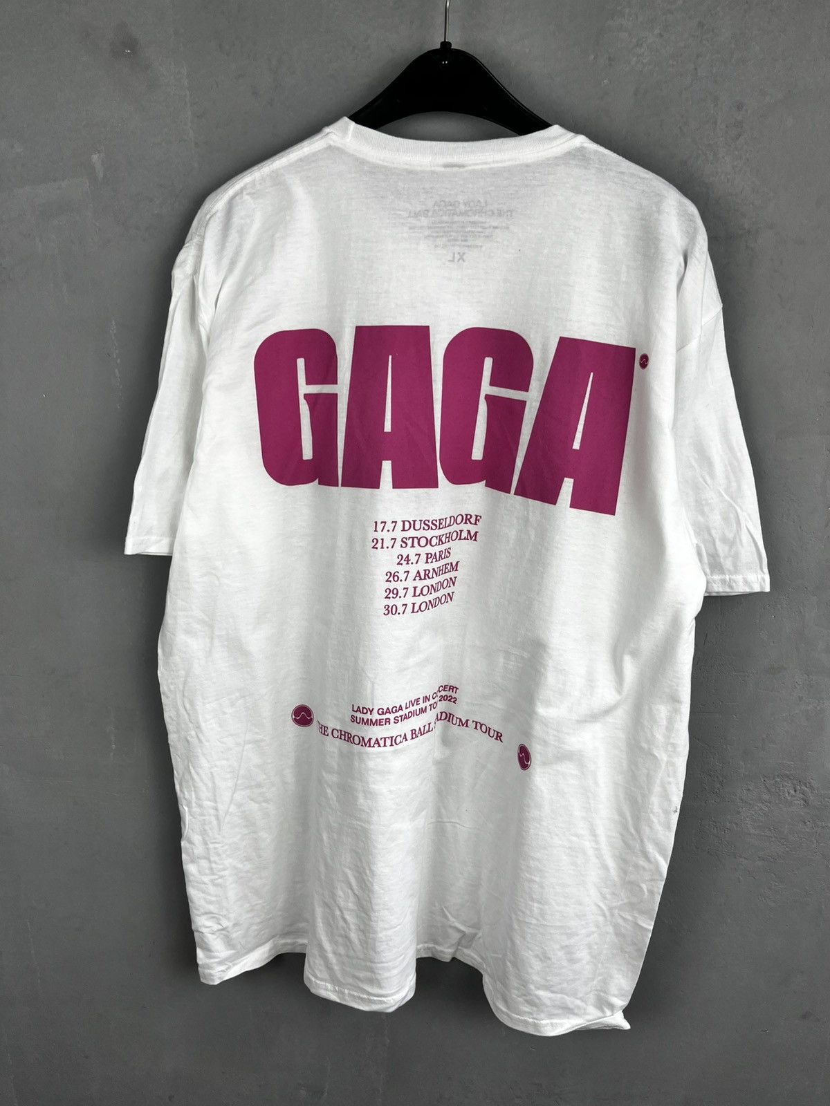 Band Tees × Designer Lady Gaga The Chromatica Ball Tour Tee Big Logo Face Size US XL / EU 56 / 4 - 8 Thumbnail