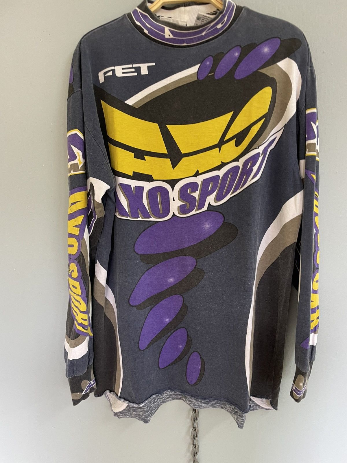 Vintage Vintage 90s AXO Sport motocross jersey Size US M / EU 48-50 / 2 - 3 Thumbnail