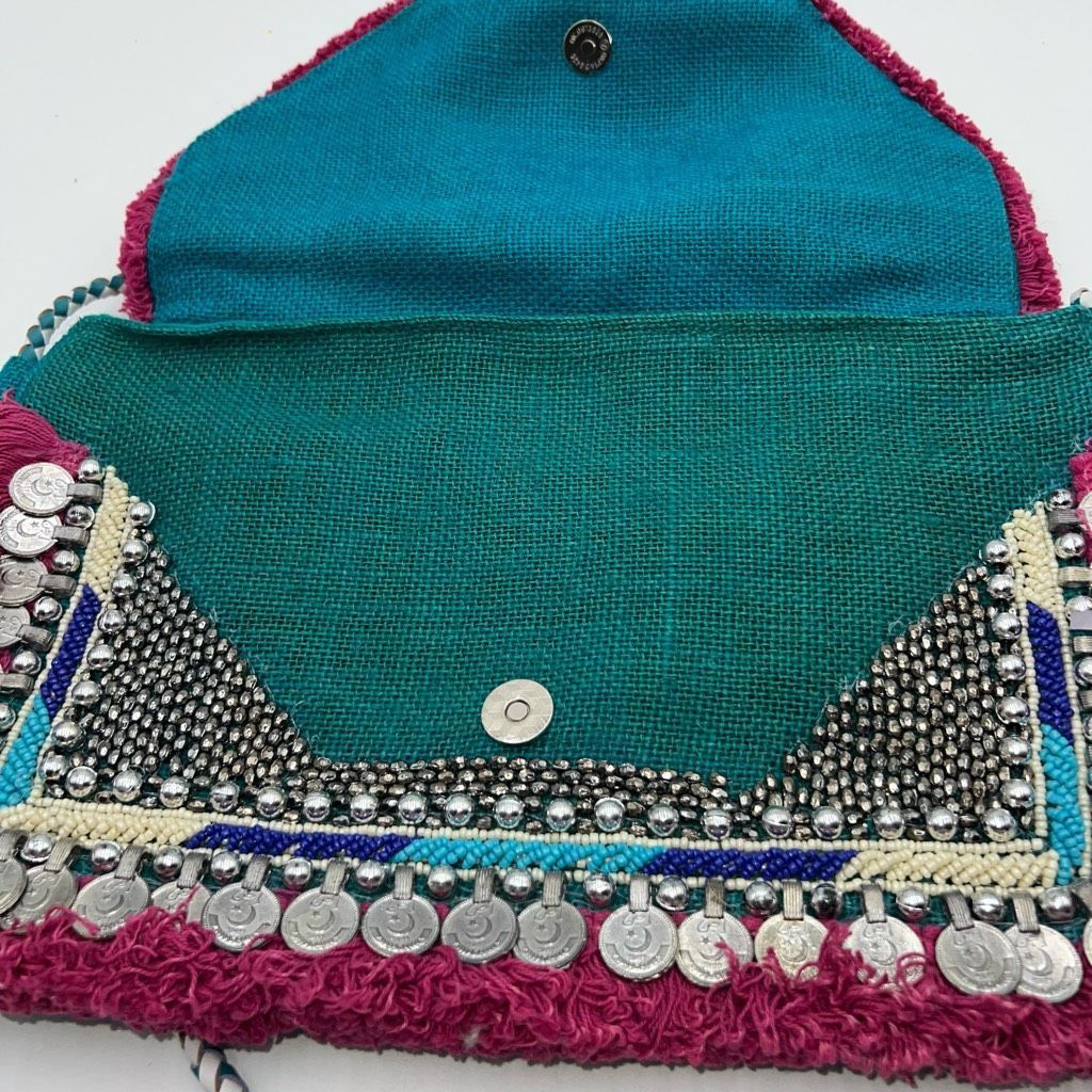 Other Ethnic Boho Colorful Beaded Bag Size ONE SIZE - 5 Thumbnail