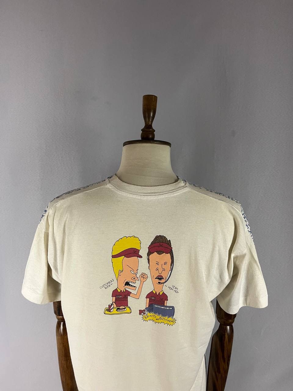 Vintage Beavis and Butt-Head MTV Tee T Shirt 1994 Vintage Rare Size US XL / EU 56 / 4 - 9 Thumbnail