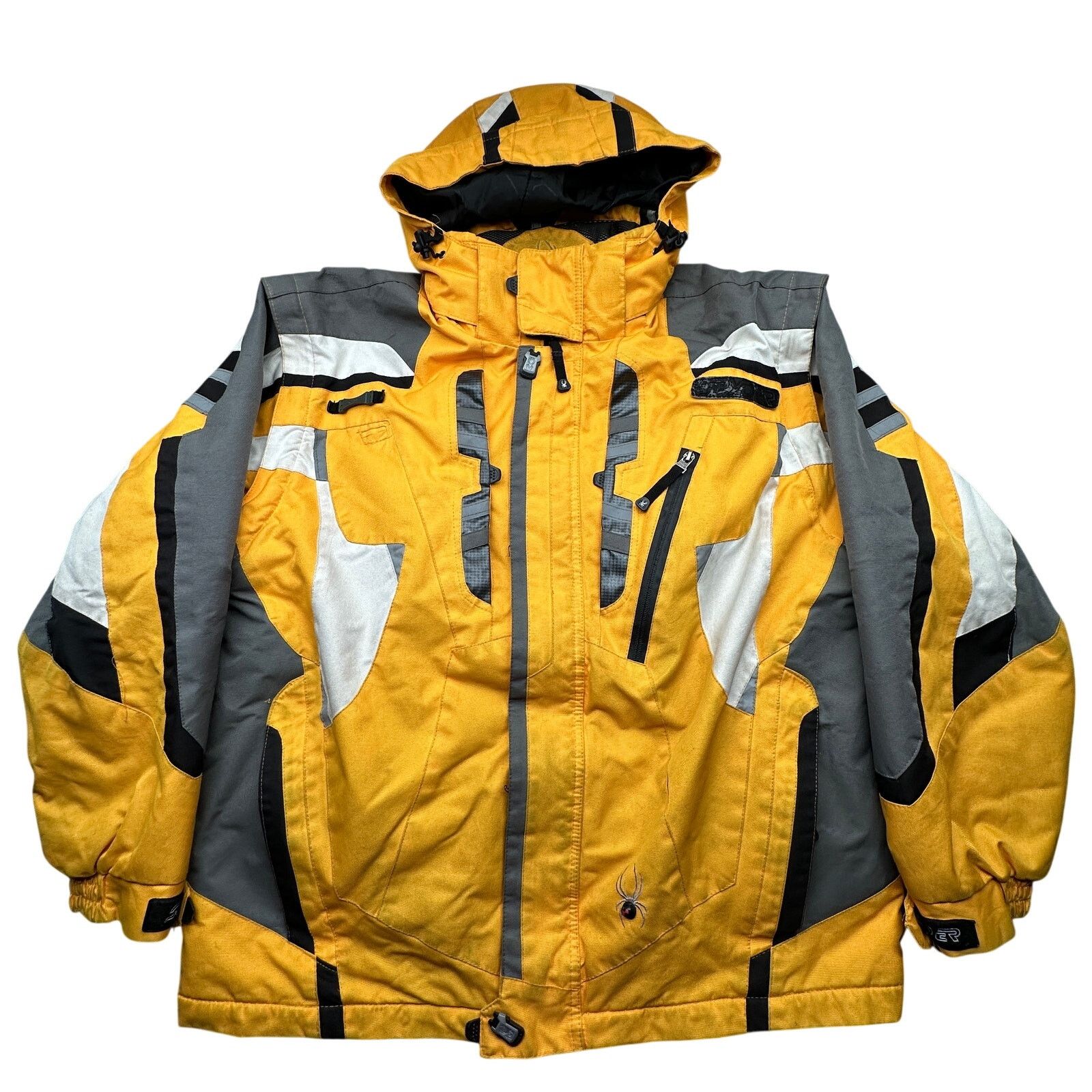 Spyder Spyder X-Static Entrant Dermizax EV Ski Jacket Mens XL Gray Size US XL / EU 56 / 4 - 1 Thumbnail