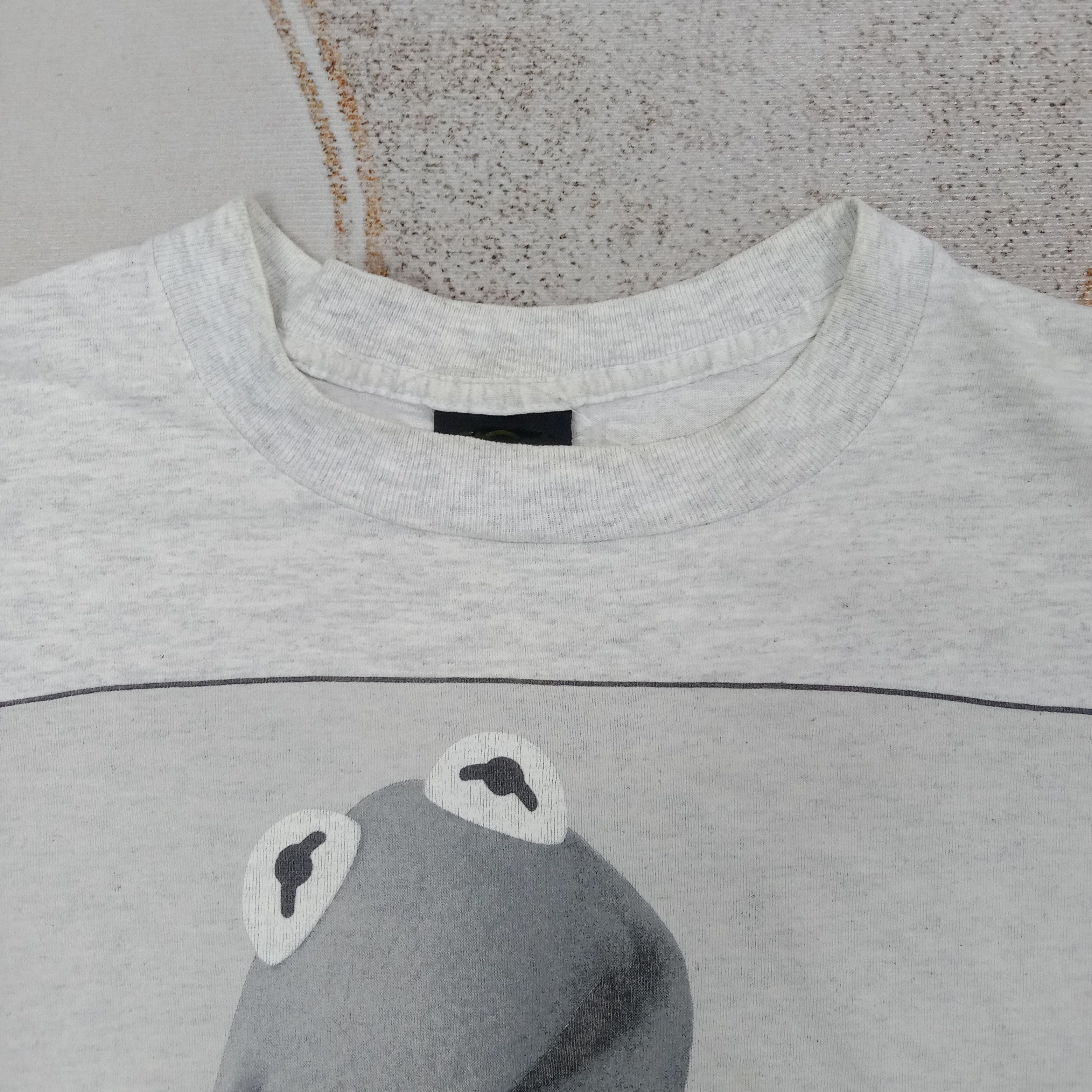 Calvin Klein Calvin Klein Parody Kermit Clein The Muppets Tshirt C267N75 Size US L / EU 52-54 / 3 - 5 Thumbnail