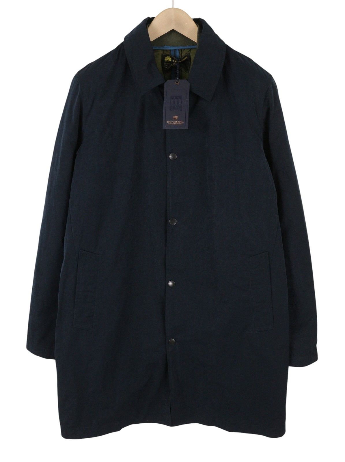 Scotch & Soda M Navy Lightweight Removable Lining 2in1 88478 Size US M / EU 48-50 / 2 - 1 Thumbnail