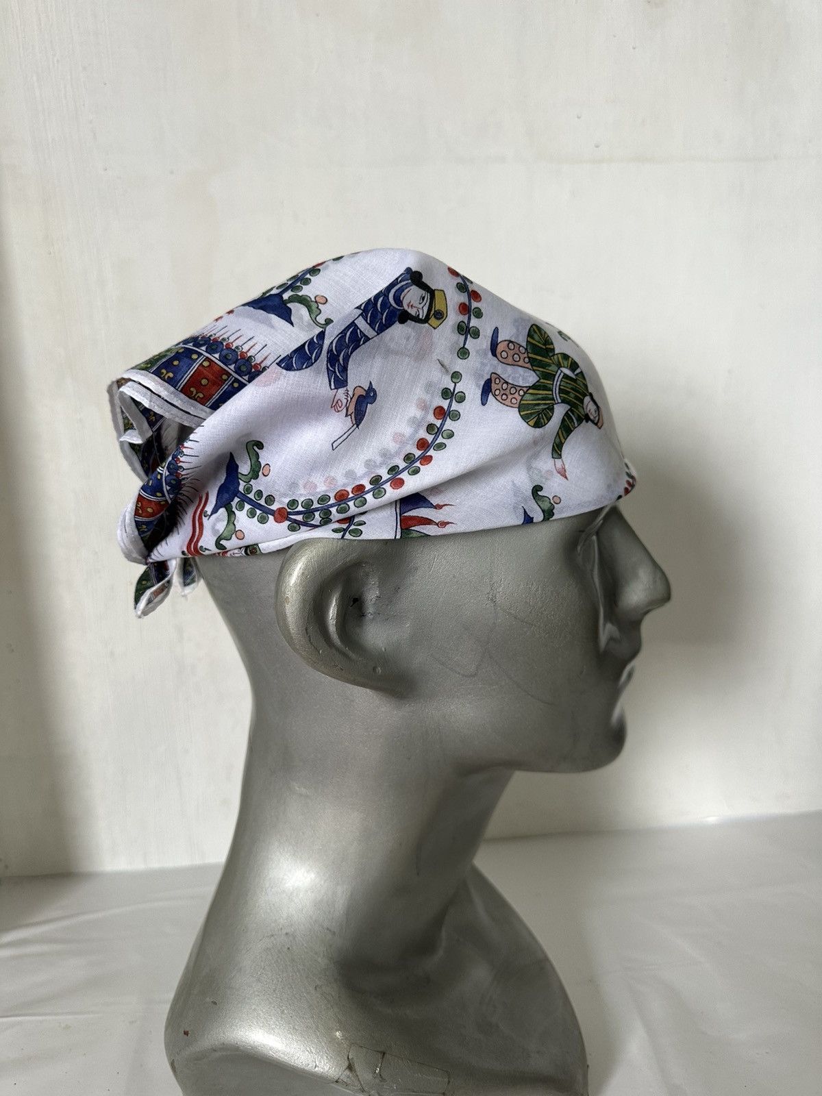 Japanese Brand × Vintage Japanese Art Handkerchief/ Neckerchief/ Bandana Size ONE SIZE - 13 Thumbnail