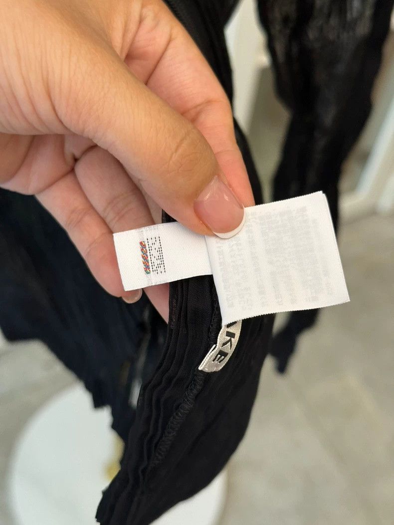 Issey Miyake Issey Miyake size:one size Black wicker cardigan Size S / US 4 / IT 40 - 6 Thumbnail