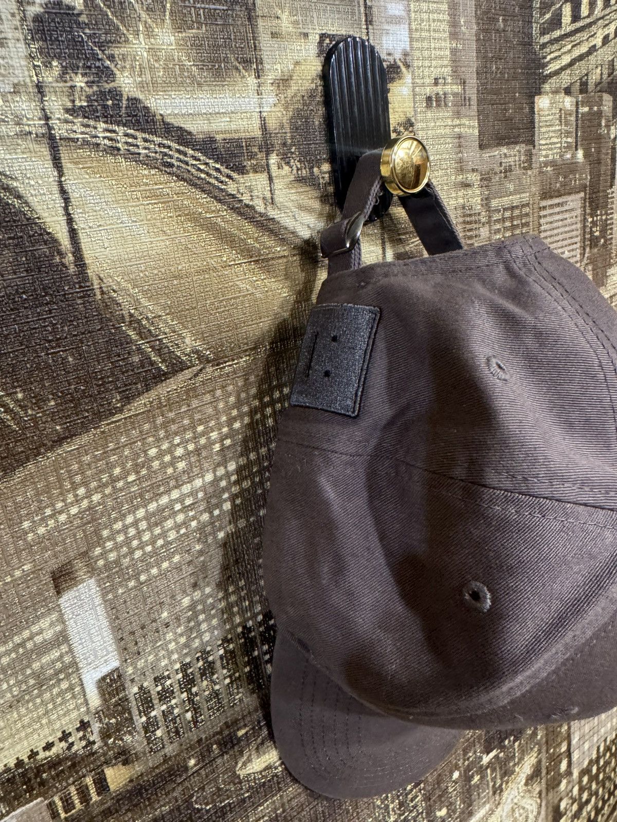 Acne Studios ACNE STUDIOS Logo Cotton-Canvas Cap Size ONE SIZE - 7 Thumbnail