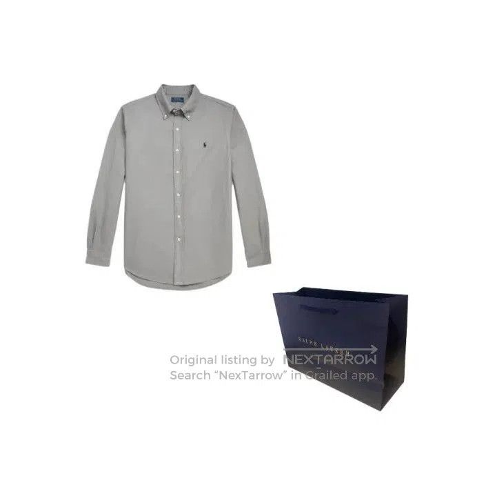 Polo Ralph Lauren Polo Ralph Lauren Men's Gray Long Sleeve Shirt. Size US XXL / EU 58 / 5 - 1 Thumbnail