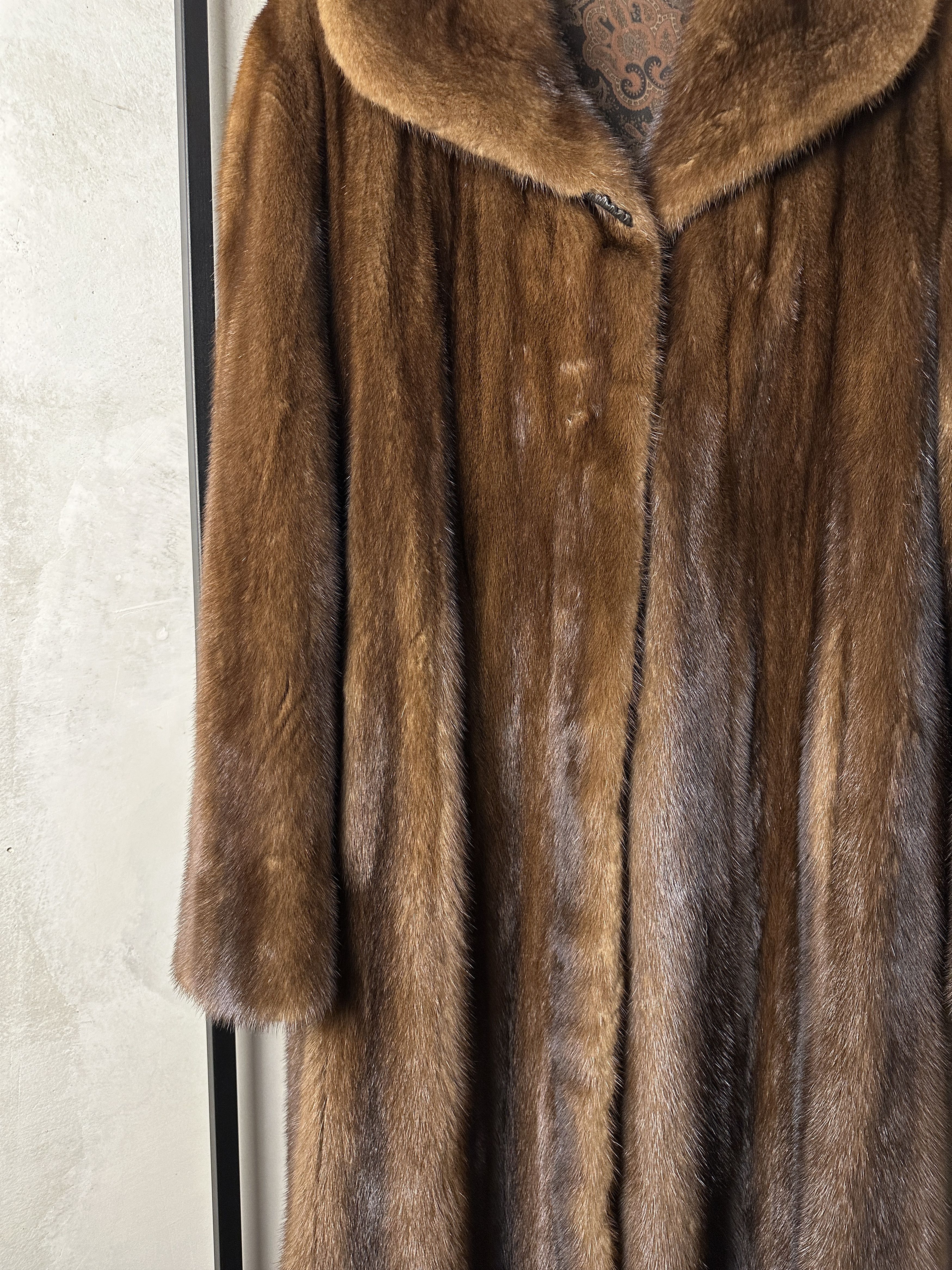 Vintage Long Mink Fur Coat Size M / US 6-8 / IT 42-44 - 6 Thumbnail