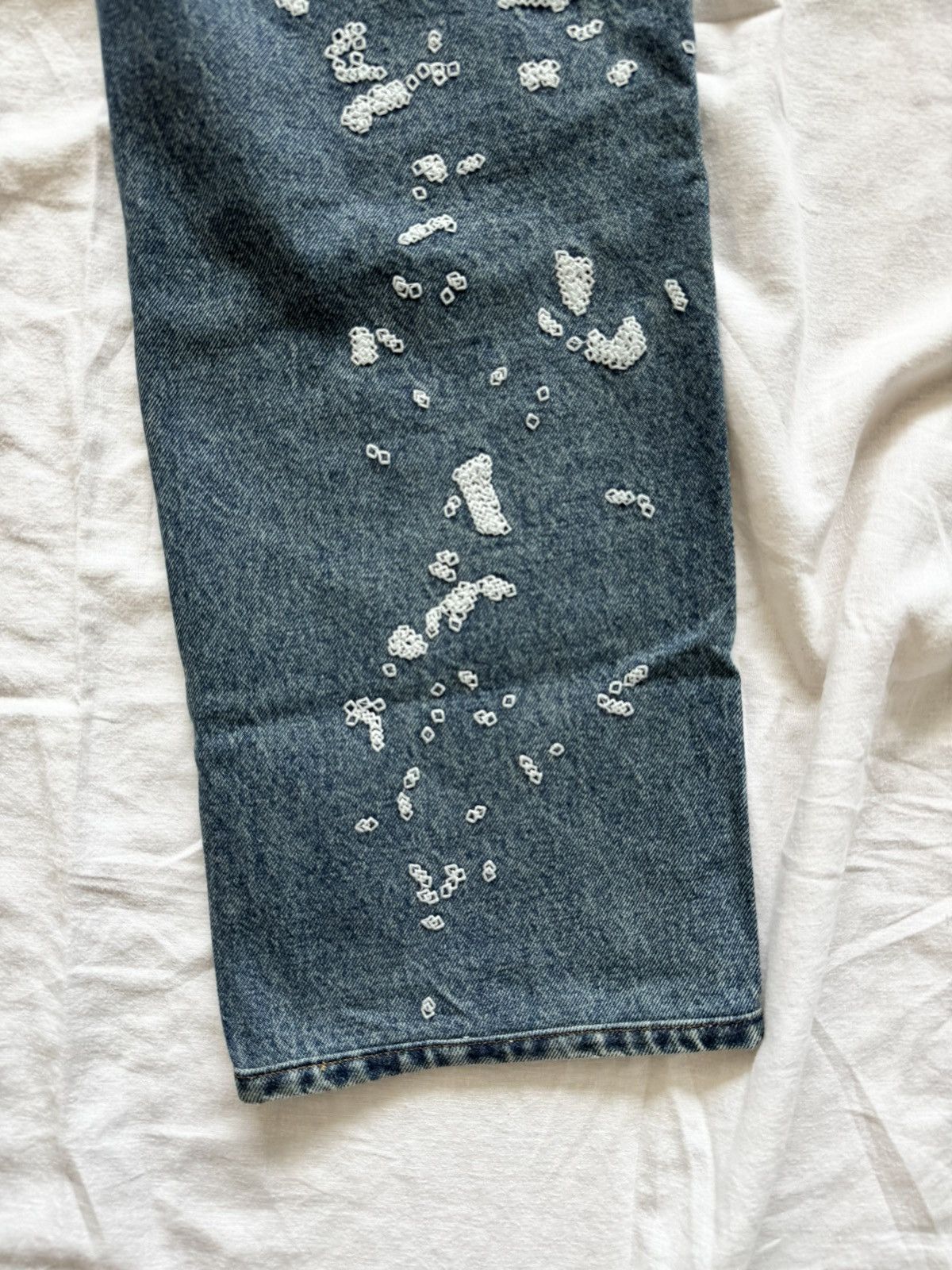 Fugazi Fugazi paint splatter stitch pants 32x29 Size US 32 / EU 48 - 10 Thumbnail