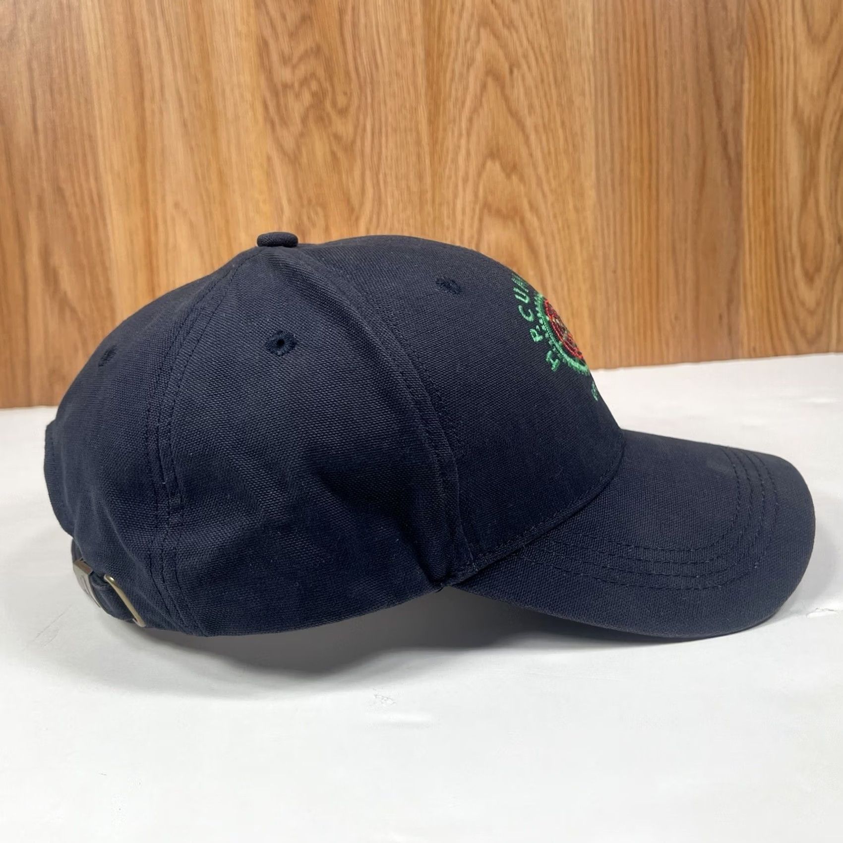 Vintage Daystone HP Cummings American Flag Adult Adjustable Baseball Hat Cap Blue - Men - Baseball Cap - Adjustable - Embroidered - Solid - Daystone Size ONE SIZE - 6 Thumbnail
