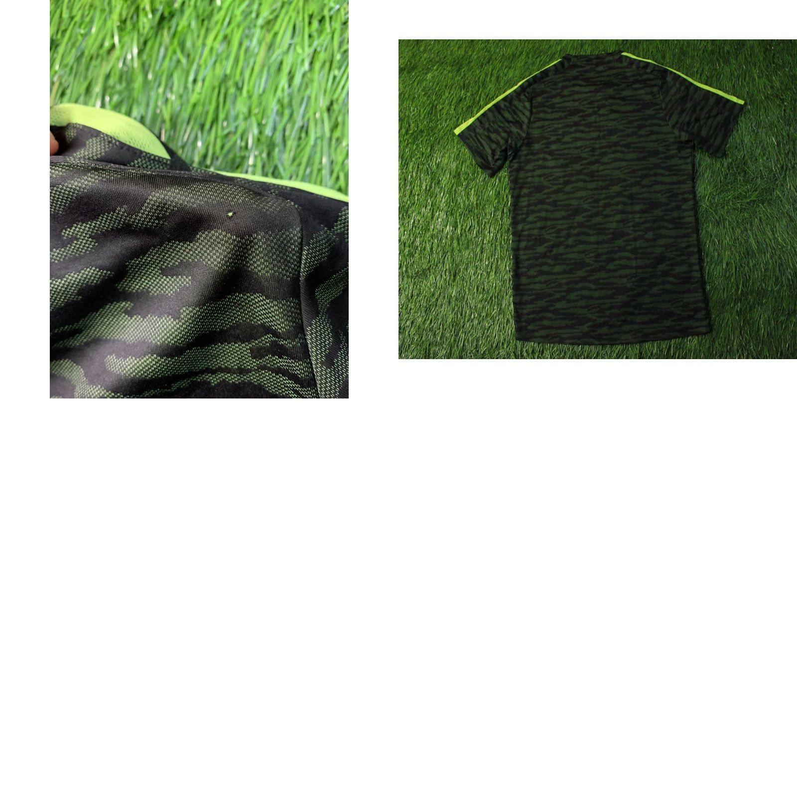 Nike Nike Dri-FIT Football Shirt Men Size S Dark Green Neon - Nike Flash Jersey, Short Sleeve, Crew Neck, Polyester, 2010s Football Tee Size US S / EU 44-46 / 1 - 9 Thumbnail