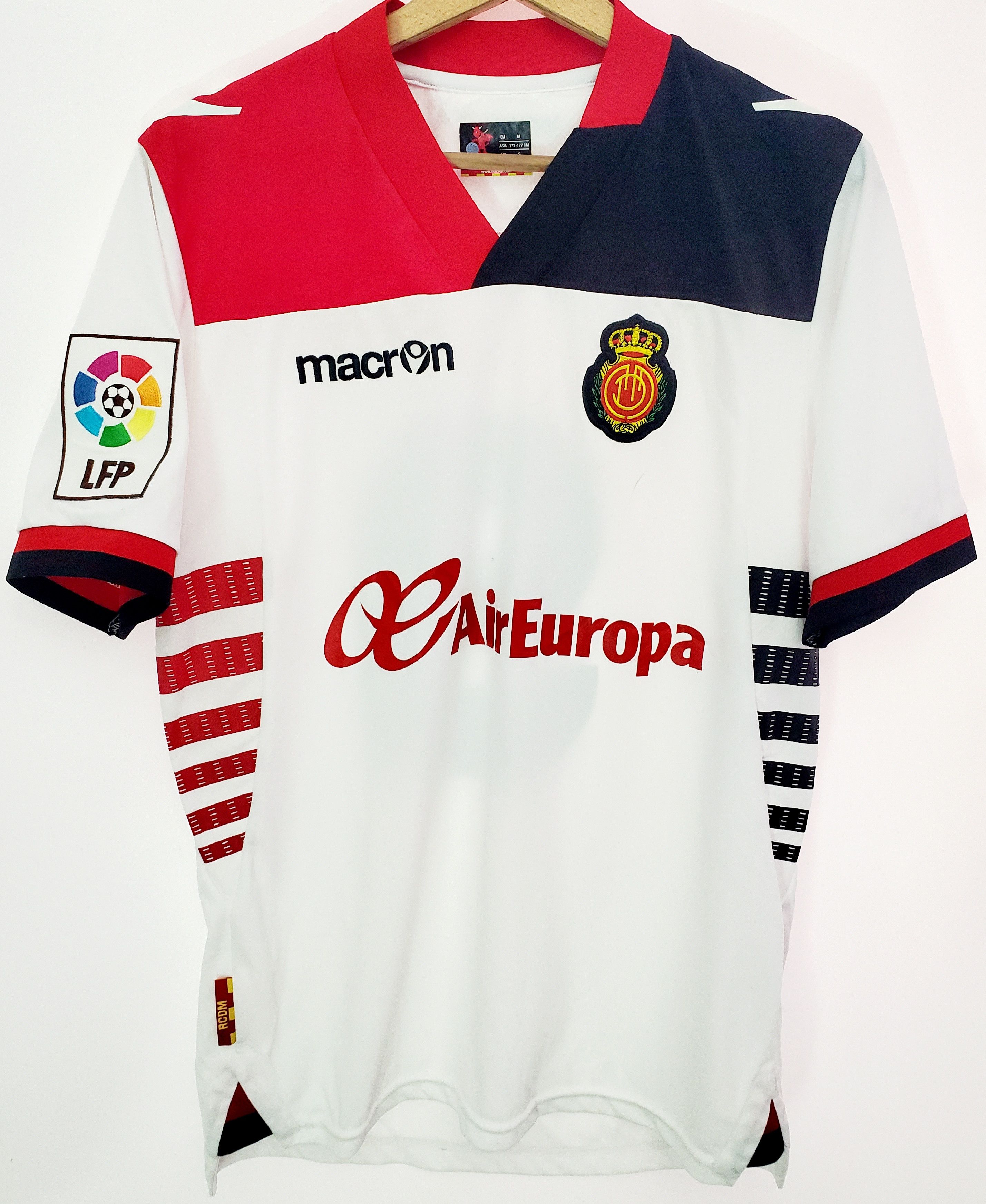 Macron MALLORCA FC SPAIN 2013 2014 AWAY jersey ideal condition M Size US M / EU 48-50 / 2 - 1 Thumbnail