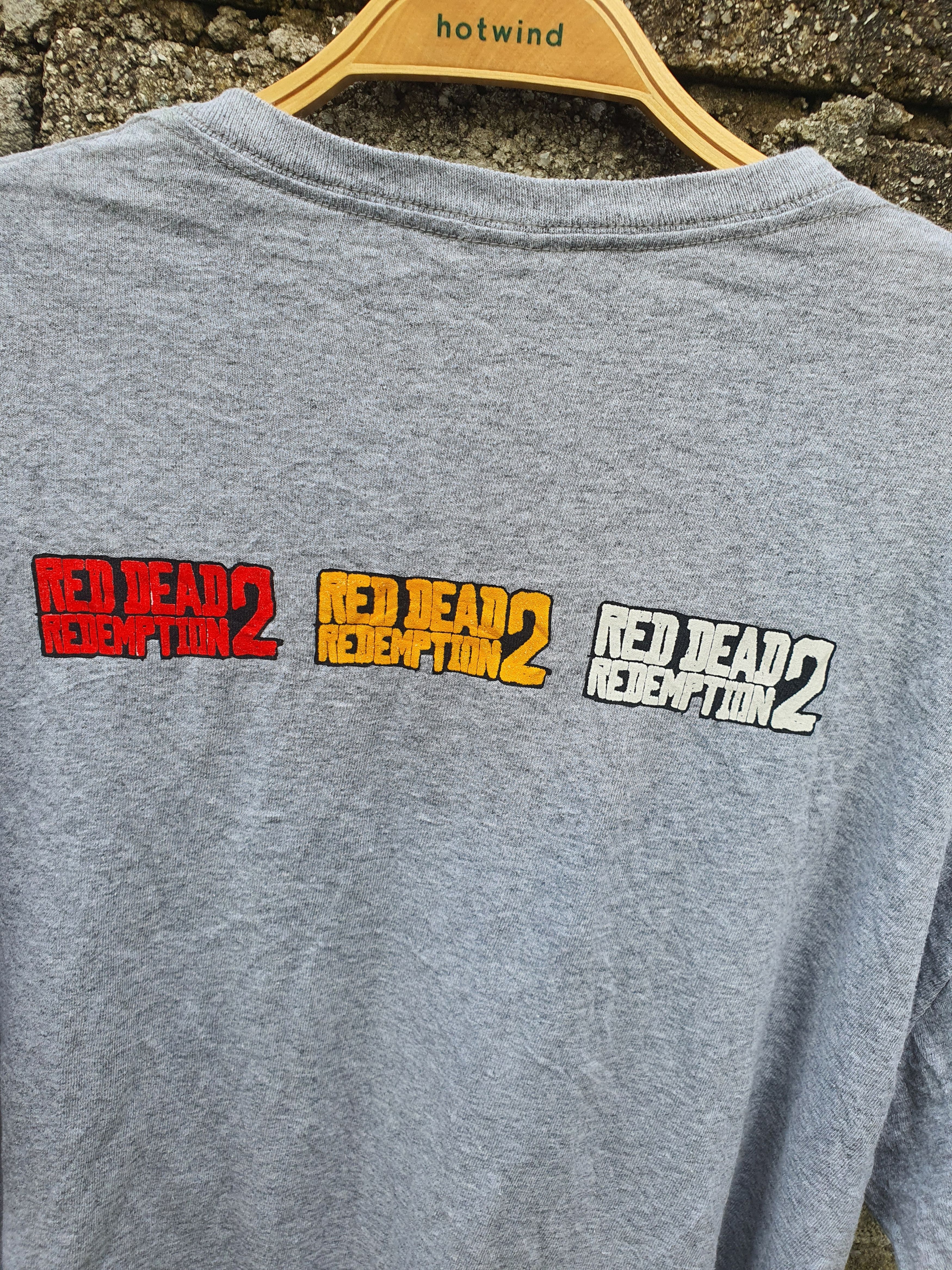 Playstation Red Dead Redemption 2 Promo Tshirt Size US XL / EU 56 / 4 - 5 Thumbnail